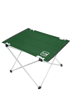 Box&Box Küçük Boy Katlanabilir Kumaş Kamp Ve Piknik Masası, Yeşil, 57 X 43 X ...