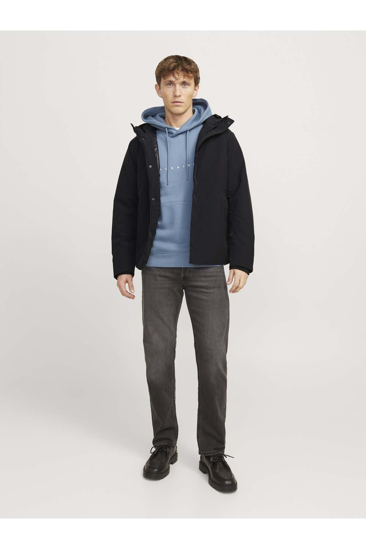 Jack & Jones Erkek Mont Siyah 12258405 Jjekeen Jacket Sn - Fiyatı