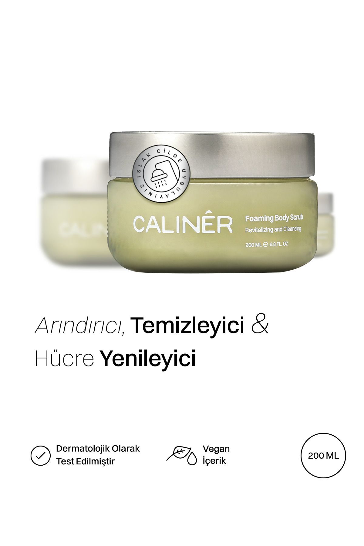 Caliner Foaming Body Scrub - Köpük Ve Peelingin Mükemmel Birleşimi Ile Cildinizi Yenileyin Ve Temizleyin