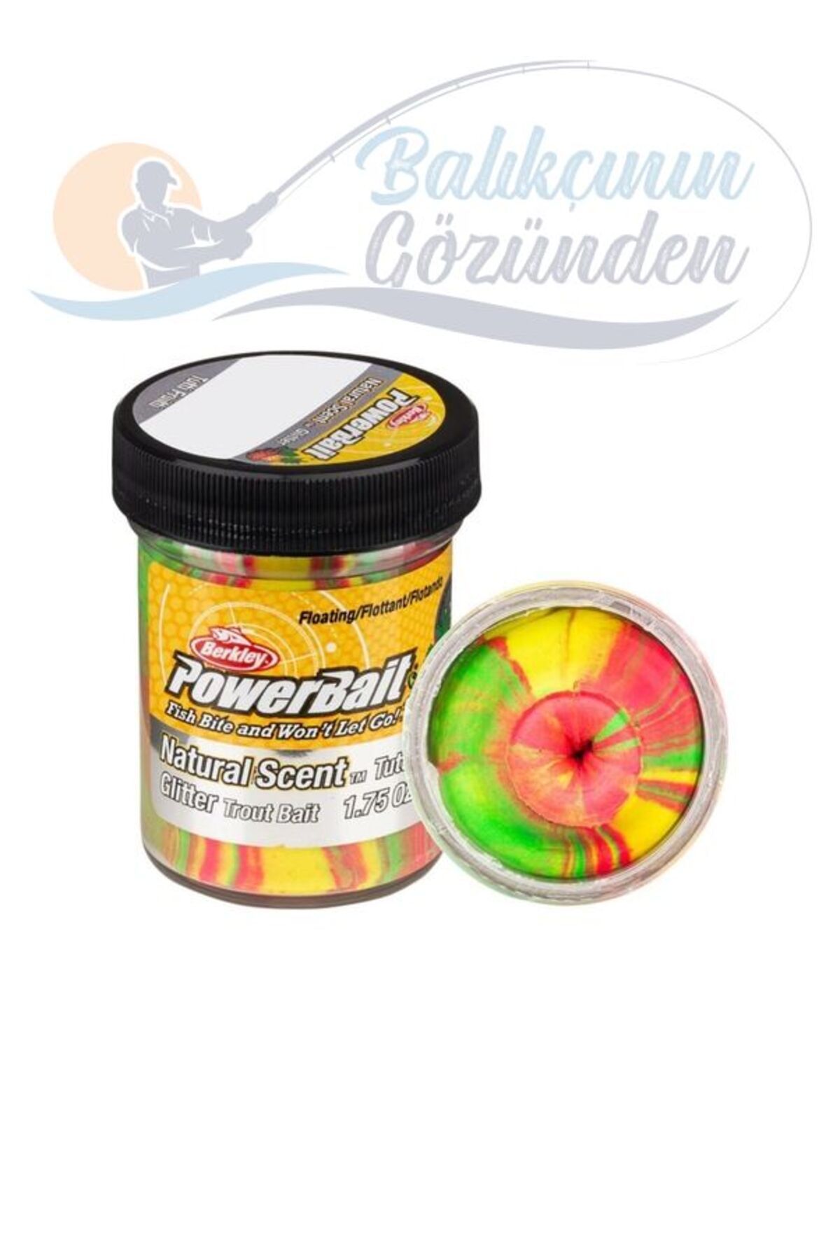 BERKLEY Powerbait Naturel Scent Tutti Frutti Alabalık Hamuru Tutti Frutti