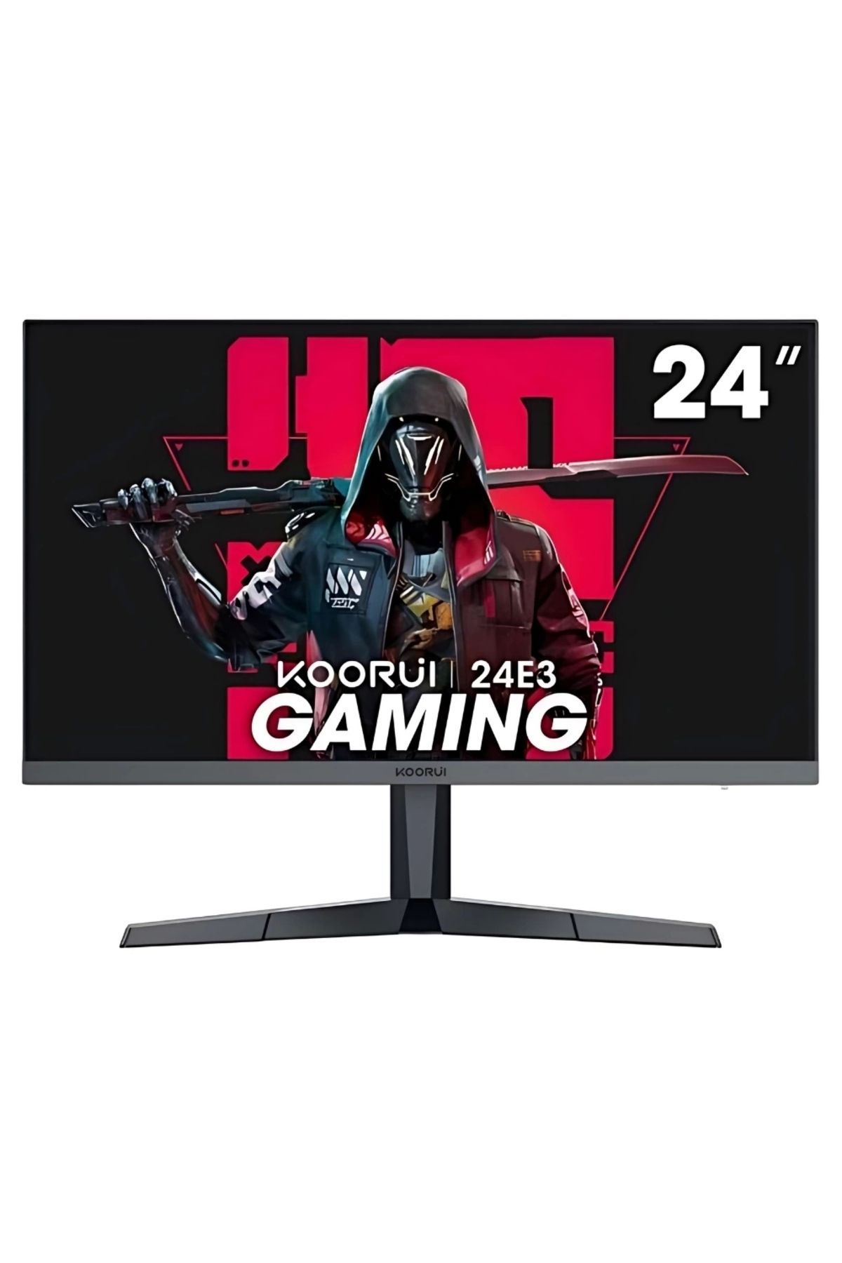 Koorui 23.8" 24e3 Ips 1ms 165hz Hdmı, Displayport Adaptivesync Vesa 1080p Gaming Siyah Monitör