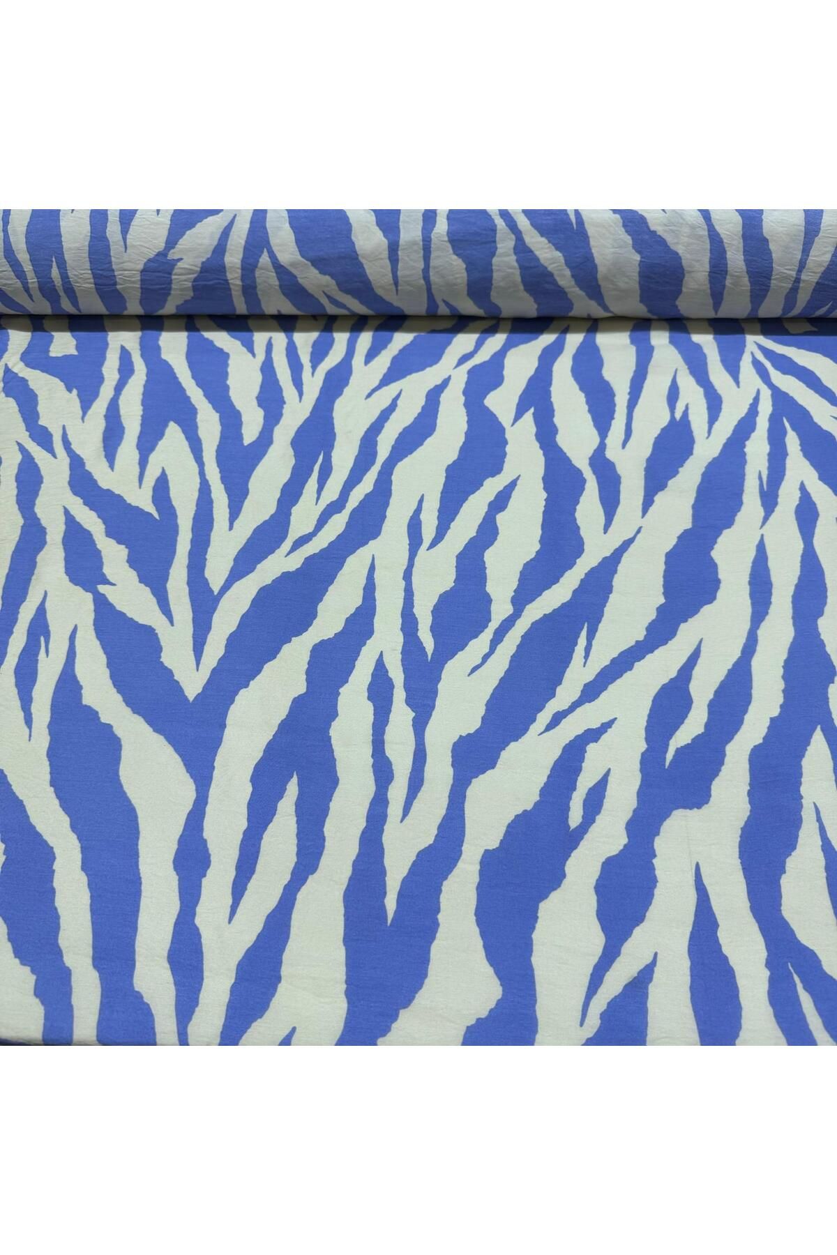 Yaren Ülker-Ayrobin (Aerobin) Modal Viscose Fabric Double En Zebra Pattern 4
