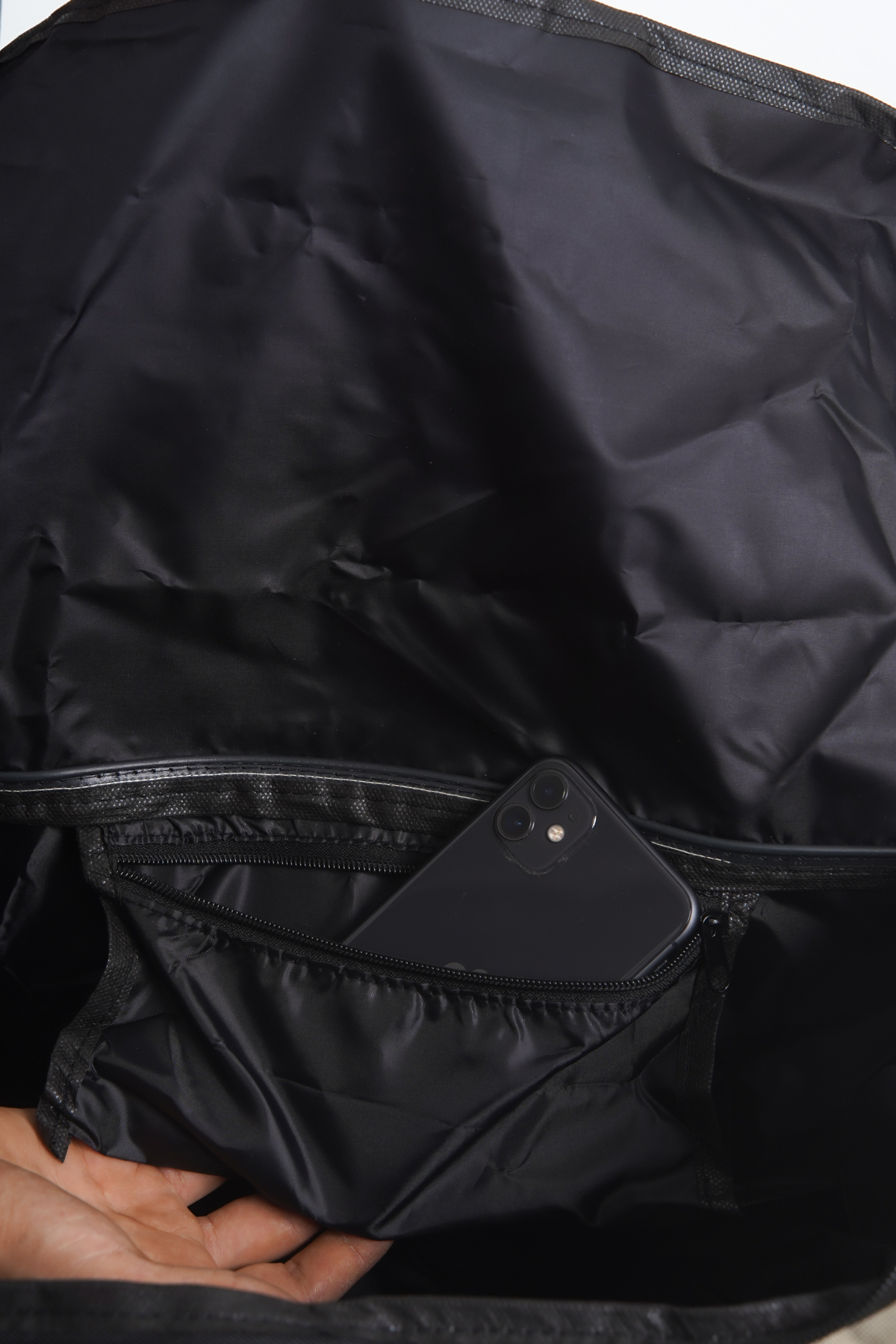 DELSOLERA  Ayakkabı Gözlü Orta Boy Unisex Kumaş Spor Günlük Fitness Ve Seyahat Çantası - Görsel 5