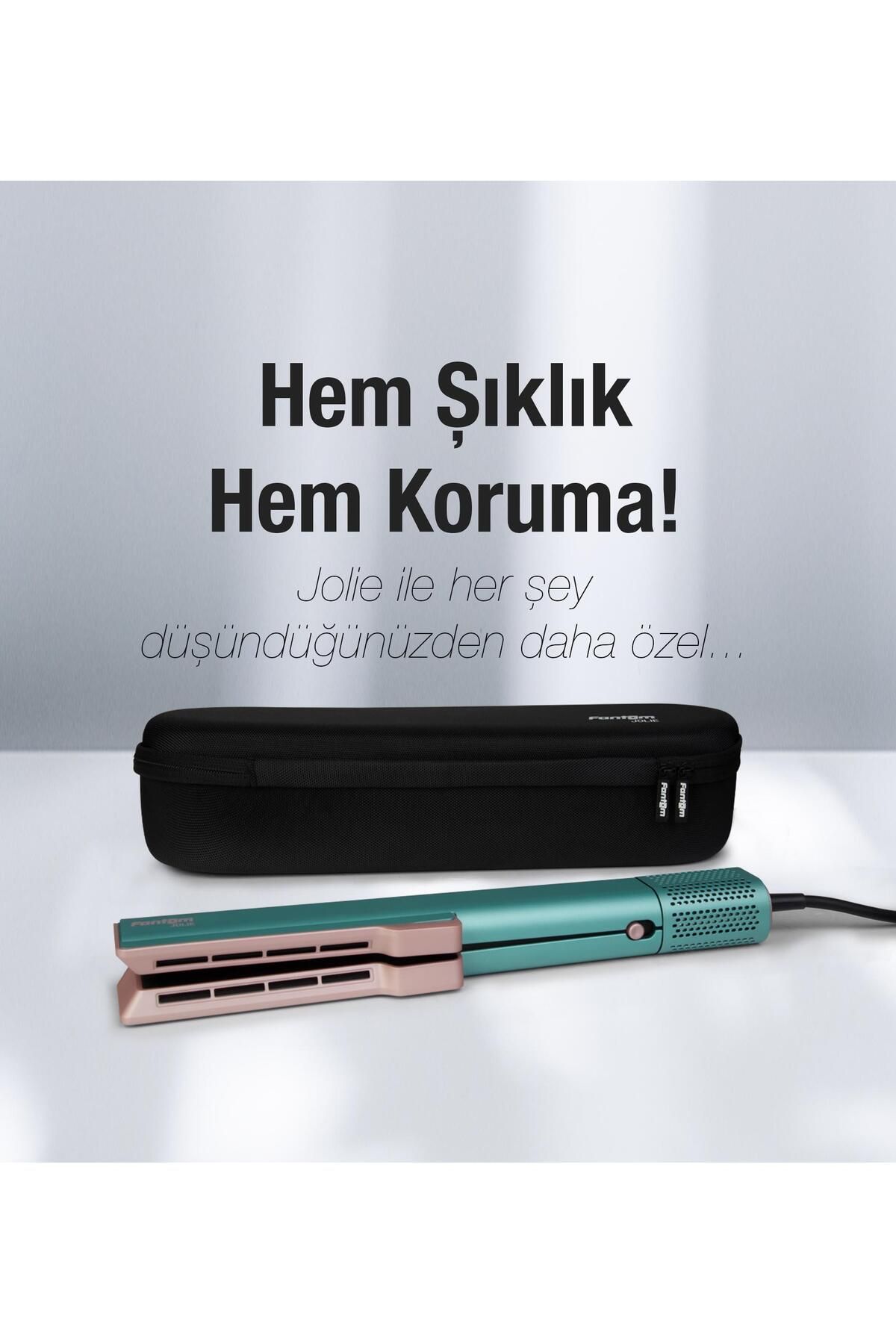 Fantom-Jolie Hs 1500 - Mint Green Hair Straightener 7
