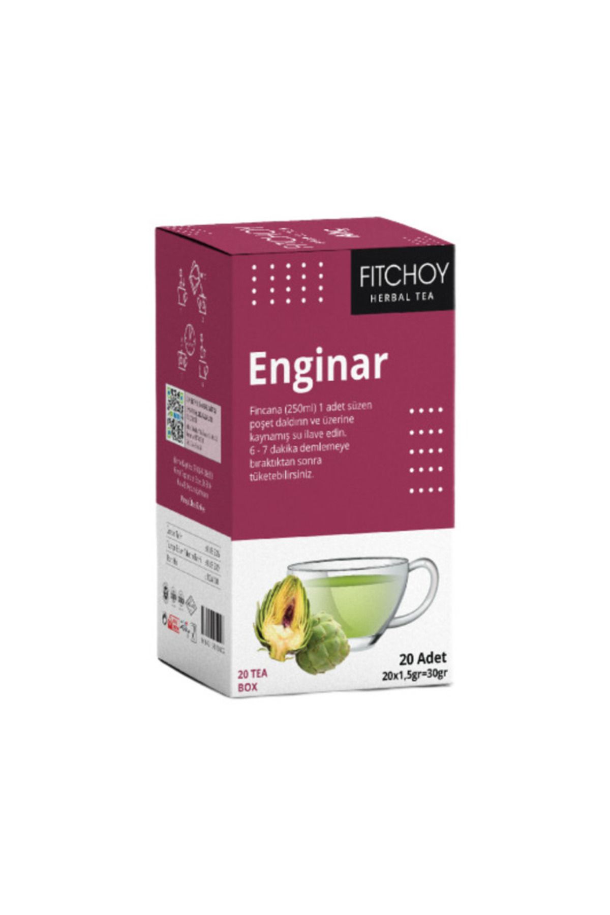 Fitchoy Enginarlı Çay 20'li