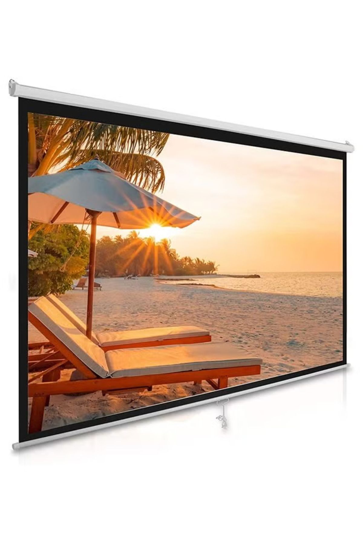 Taimi- Manual Screen Projector Size 150X150cm 1
