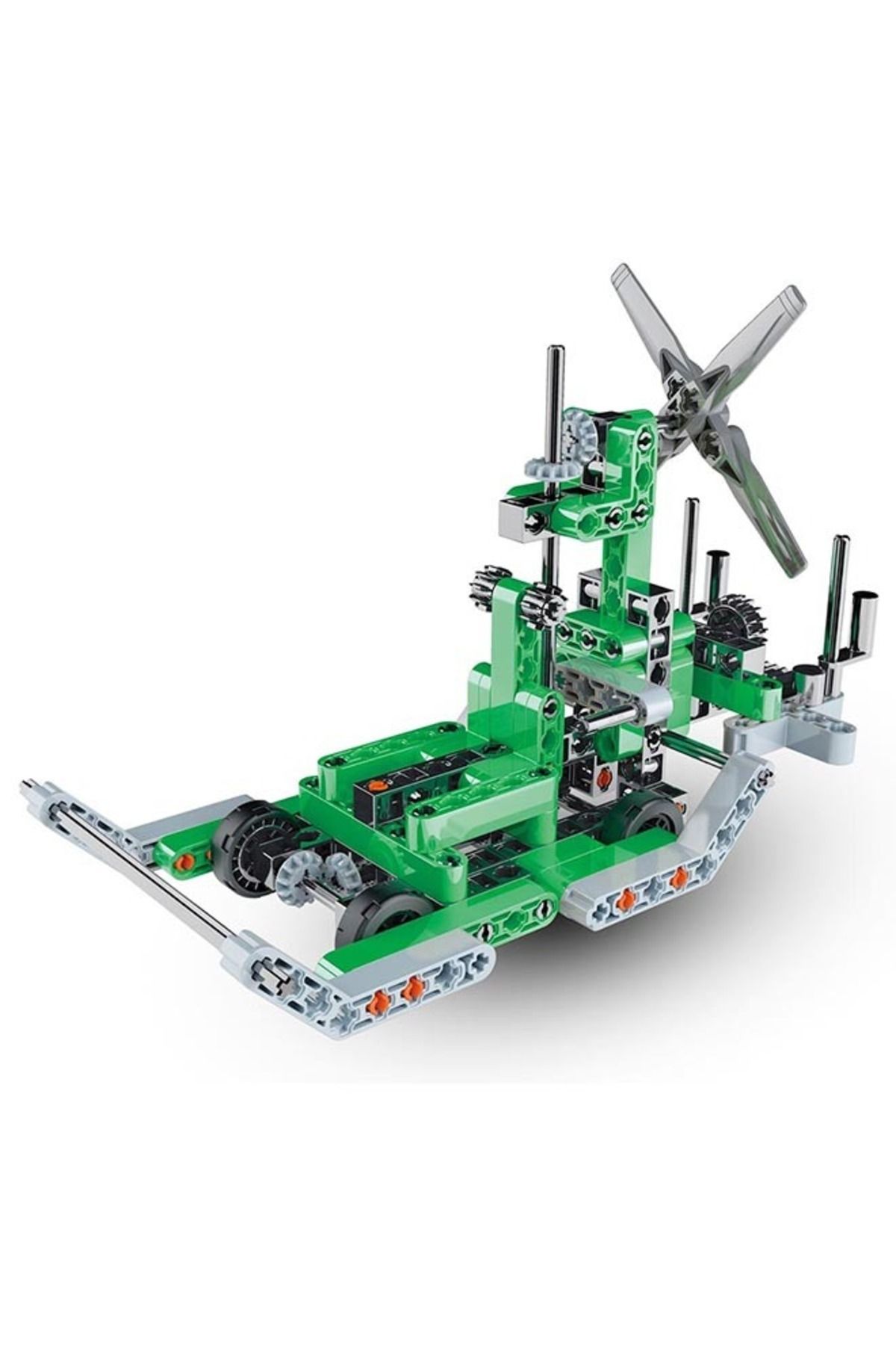 CLEMENTONI- 130-Piece Mechanics Laboratory - Triple Engine Helicopter and Airboat 3