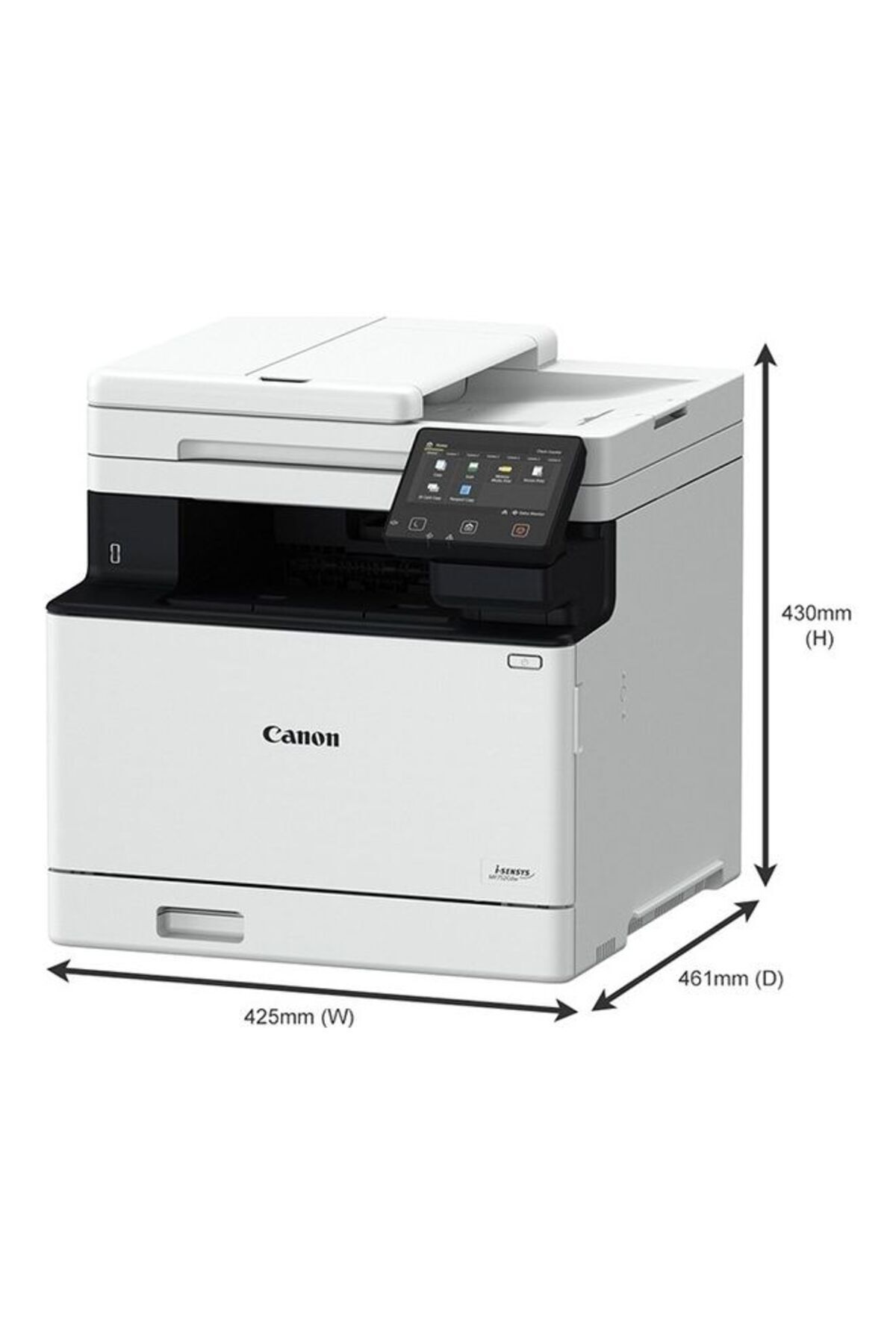 Canon-MF752Cdw 4 In 1 Print Copy Scan Fax Multifunction Wi-Fi Colour Laser Printer 5