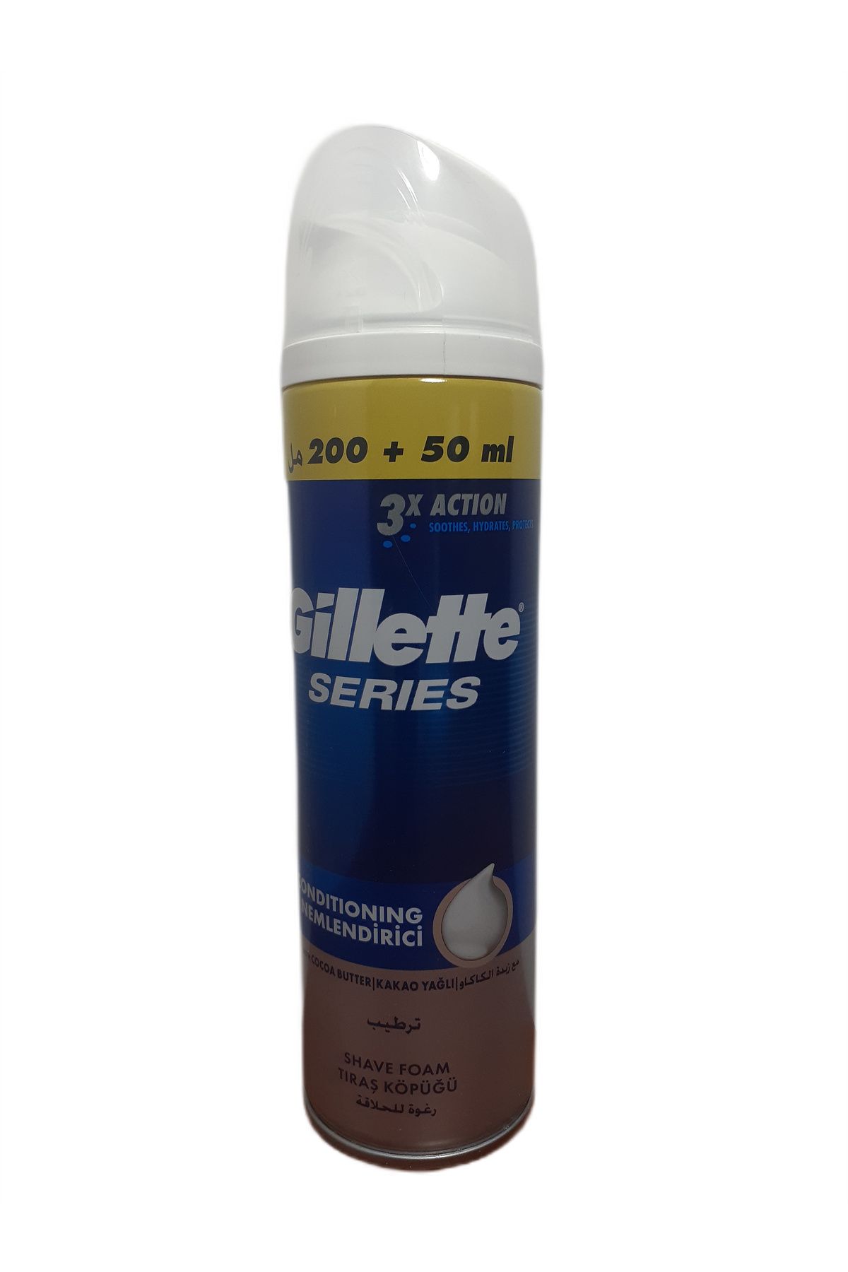 Gillette SERİES NEMLENDİRİCİ KÖPÜK 250 ML