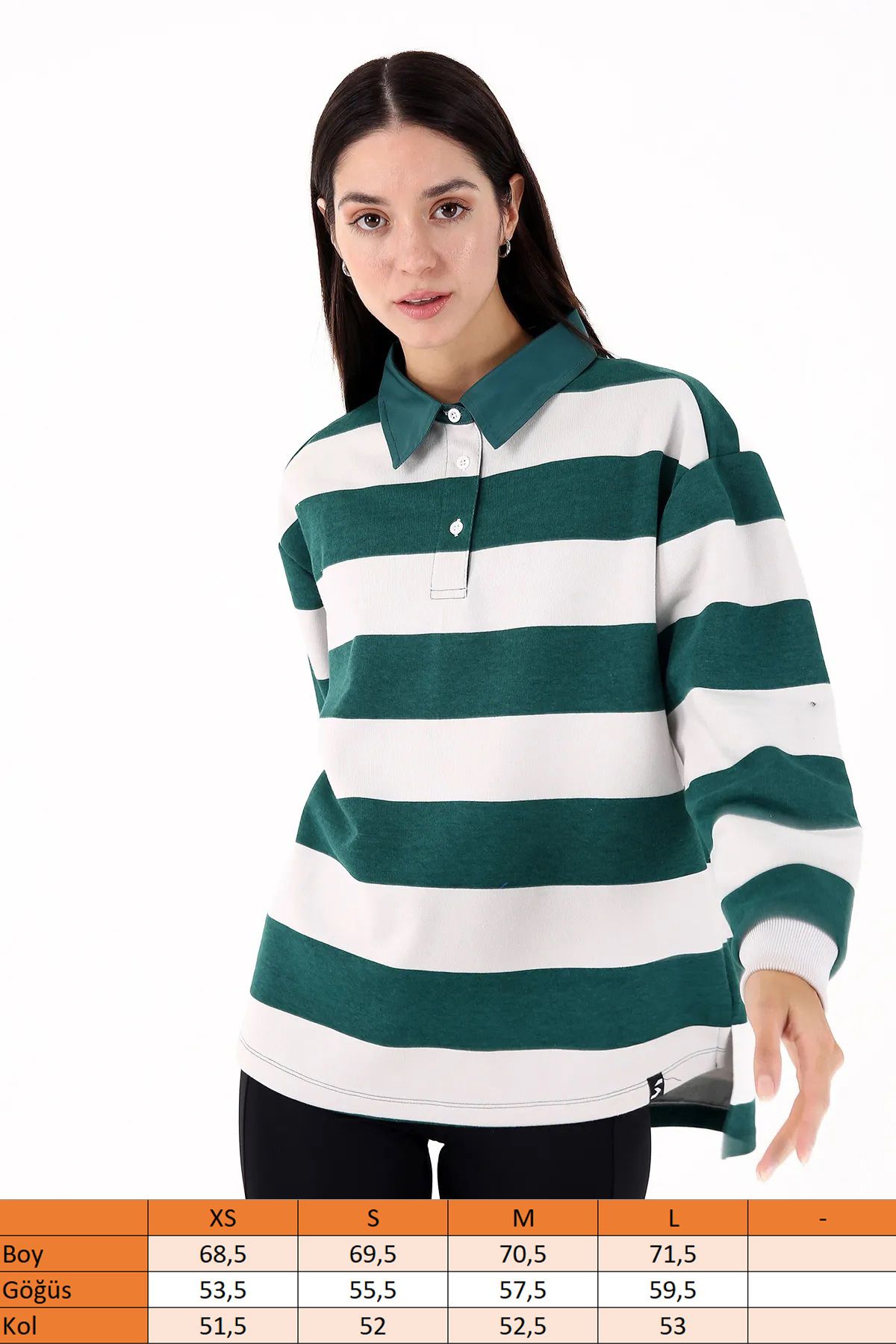 Scorp-Green Luxe Women's Casual Sweatshirt 6