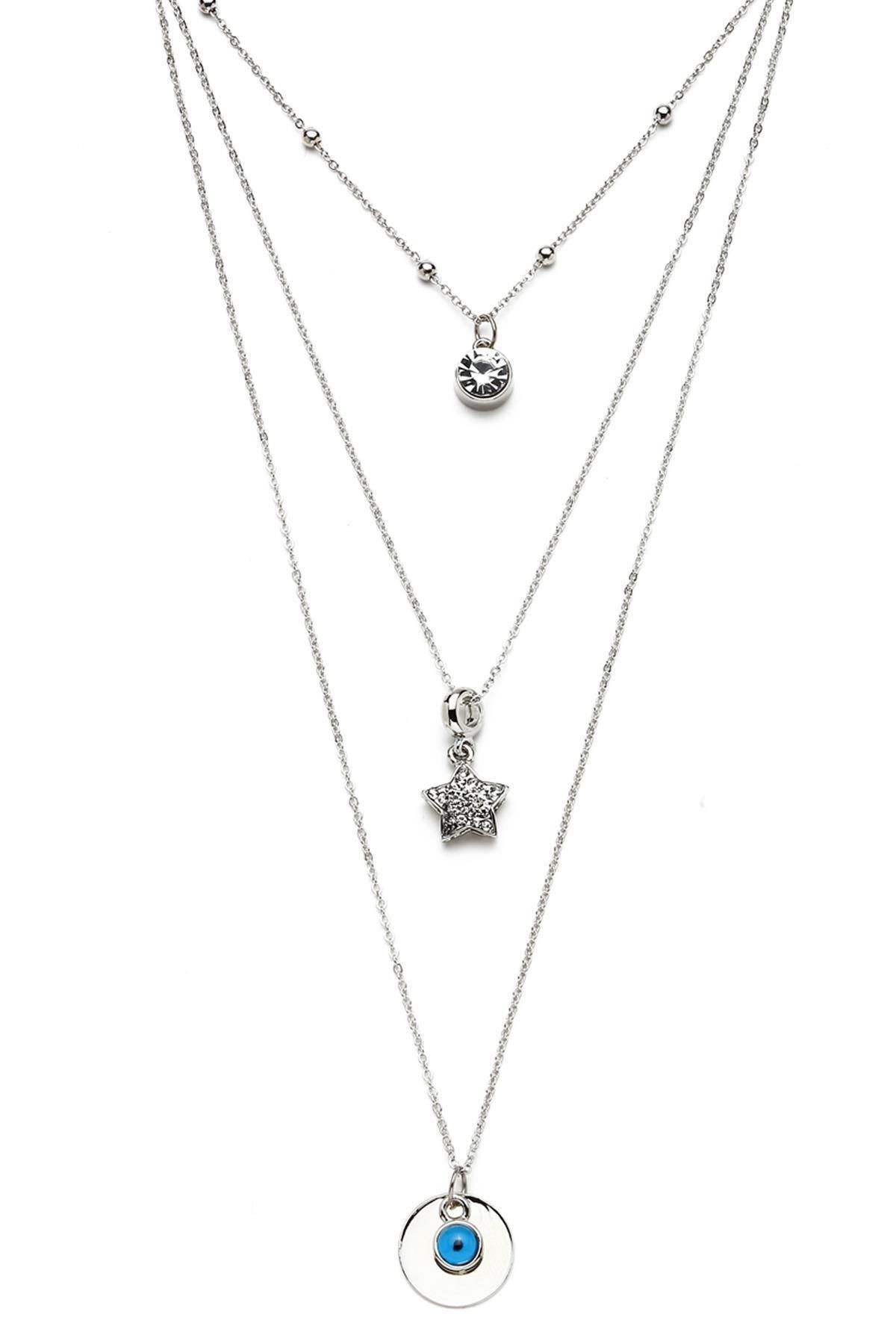 Modex-Star figured triple necklace 3