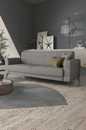Modalife Mitra Üçlü Salon&oturma Odası Kanepe - Gri