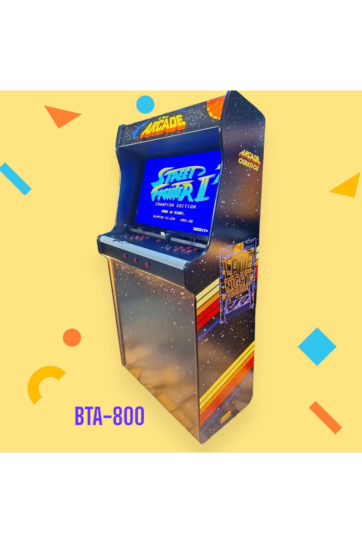 Beta BTA-800 82 EKRAN 7000 OYUNLU Atari Makinası