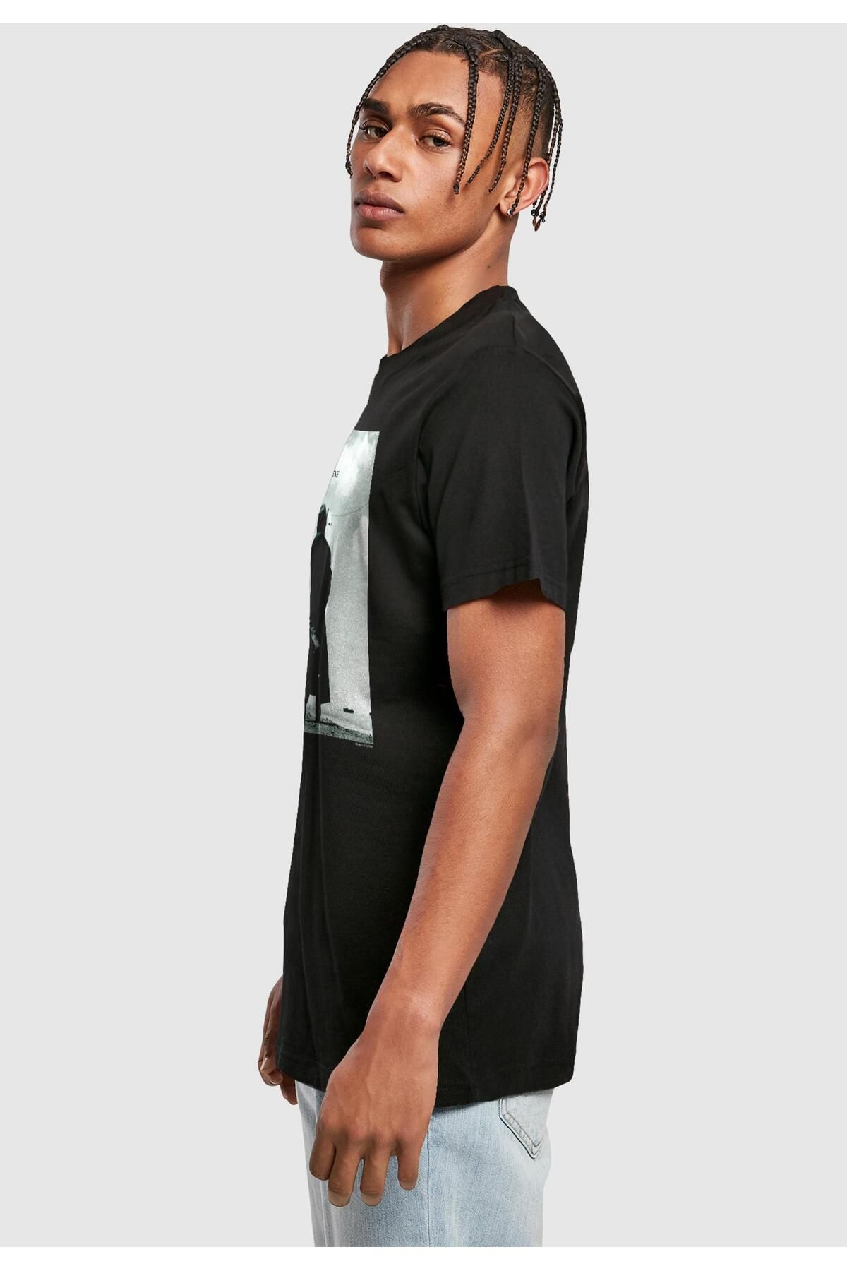 Merchcode-Johnny Cash – T-Shirt mit Aufdruck „Walk the Line“ 4