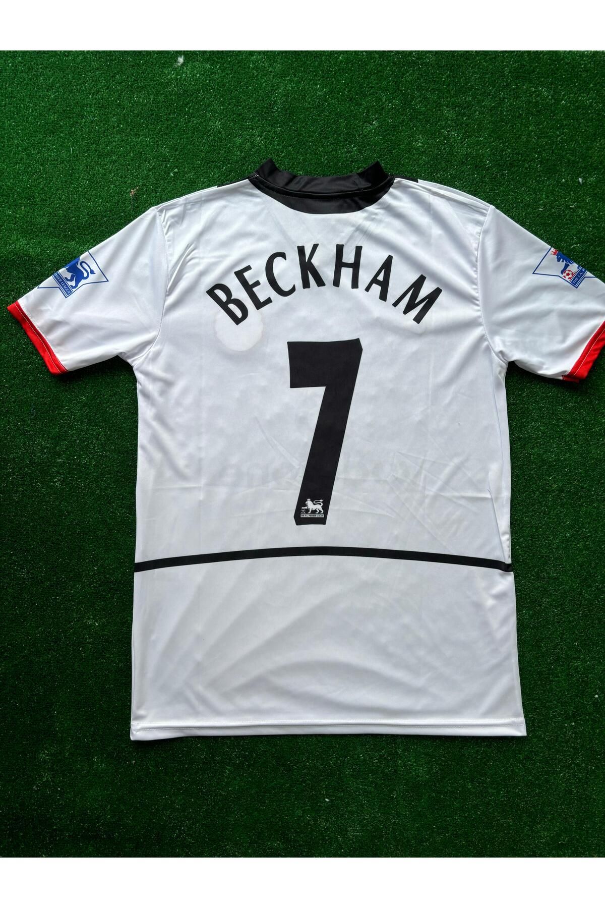 RODAK SPORTS Beckham 7 MANU Nostalgia White Jersey