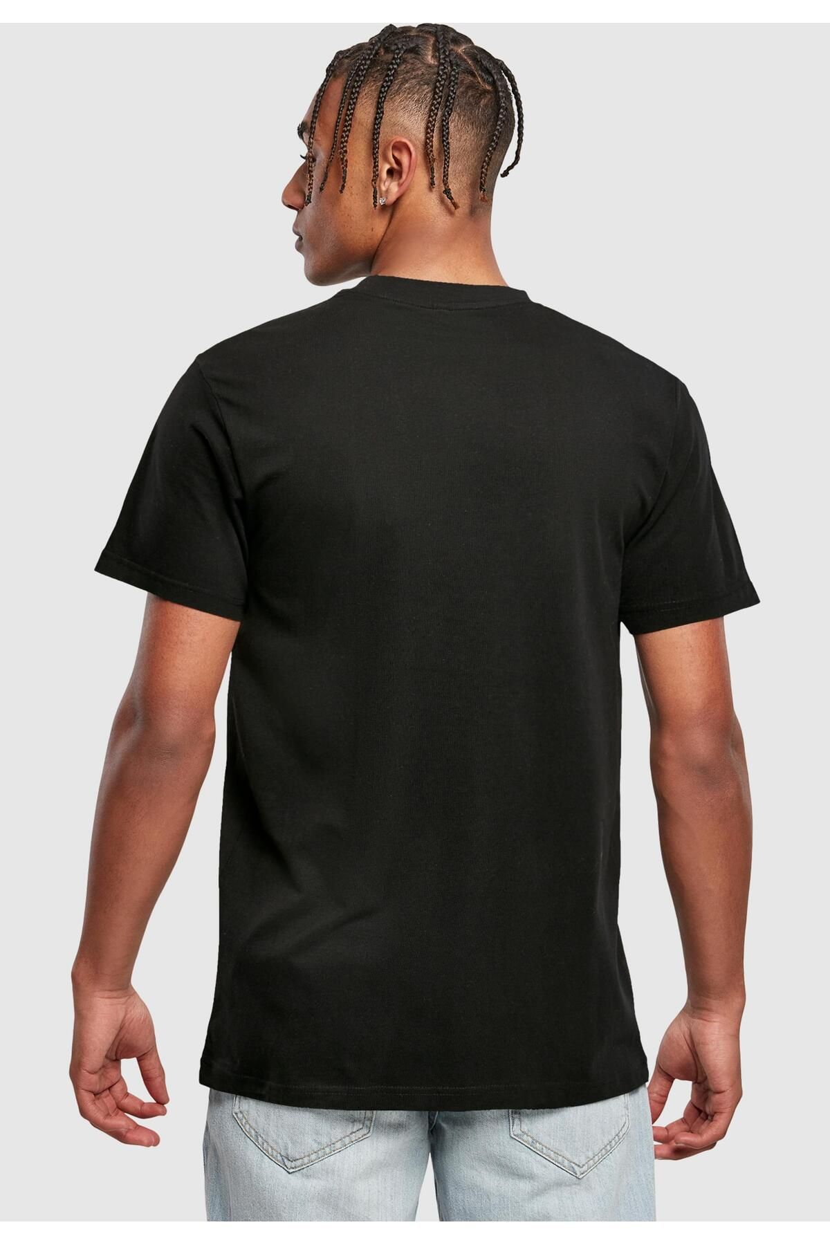 Merchcode-Johnny Cash – T-Shirt mit Aufdruck „Walk the Line“ 5