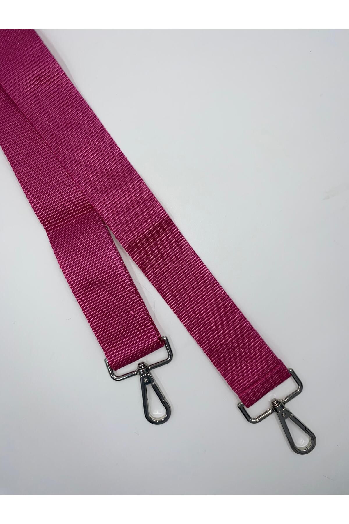 fluffy-Fuchsia Adjustable Bag Handle Fuchsia (Polyester) 110 cm W:4 cm 4