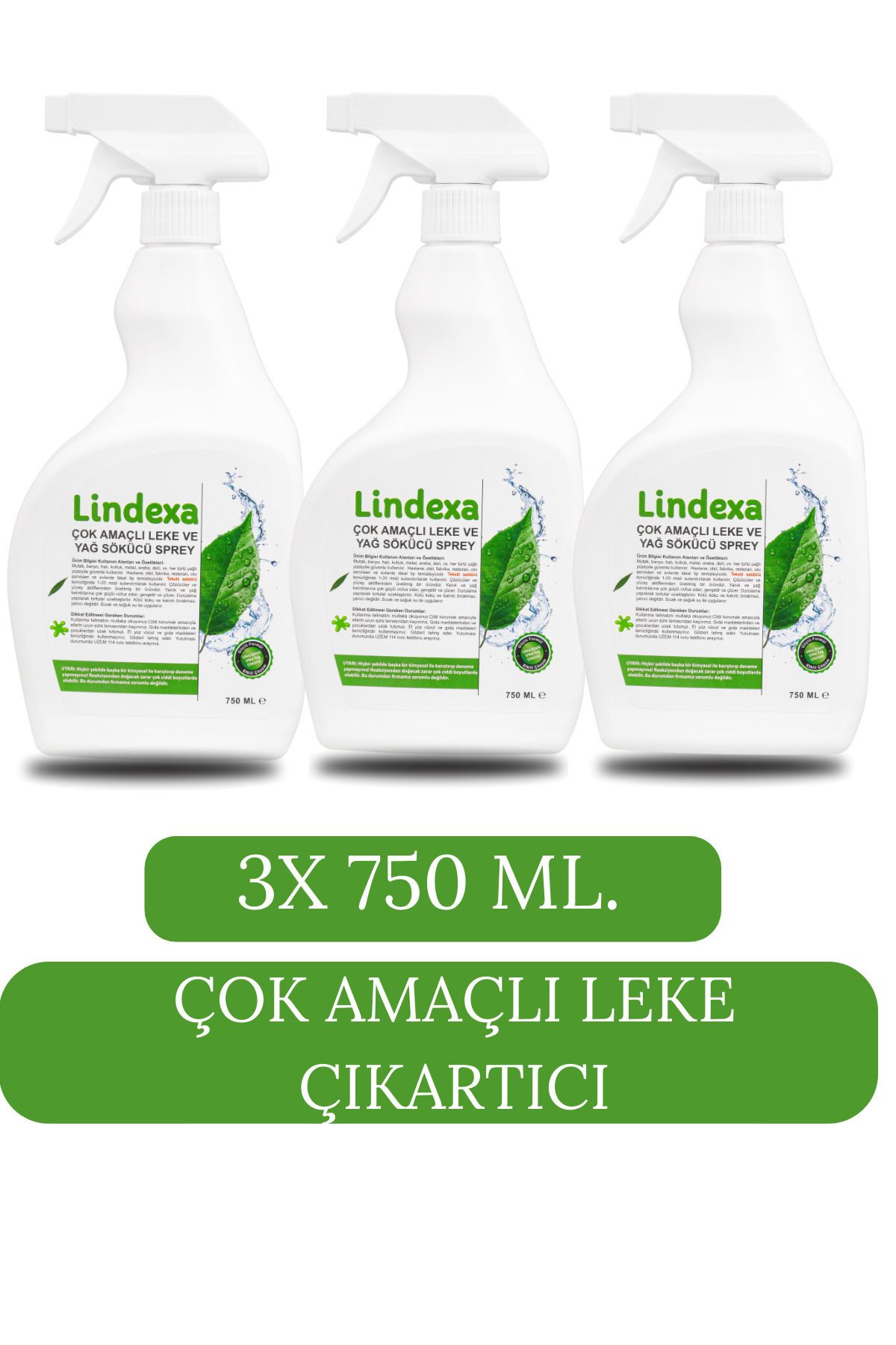 LİNDEXA 3'lü leke çıkarıcı