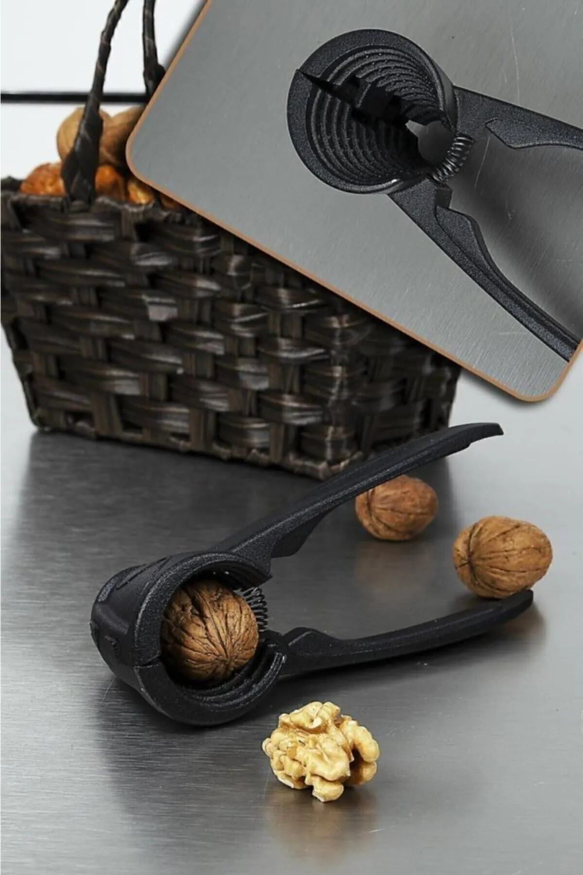 kar-bul-Solid Casting Walnut Cracker, Hazelnut and Walnut Cracker 3