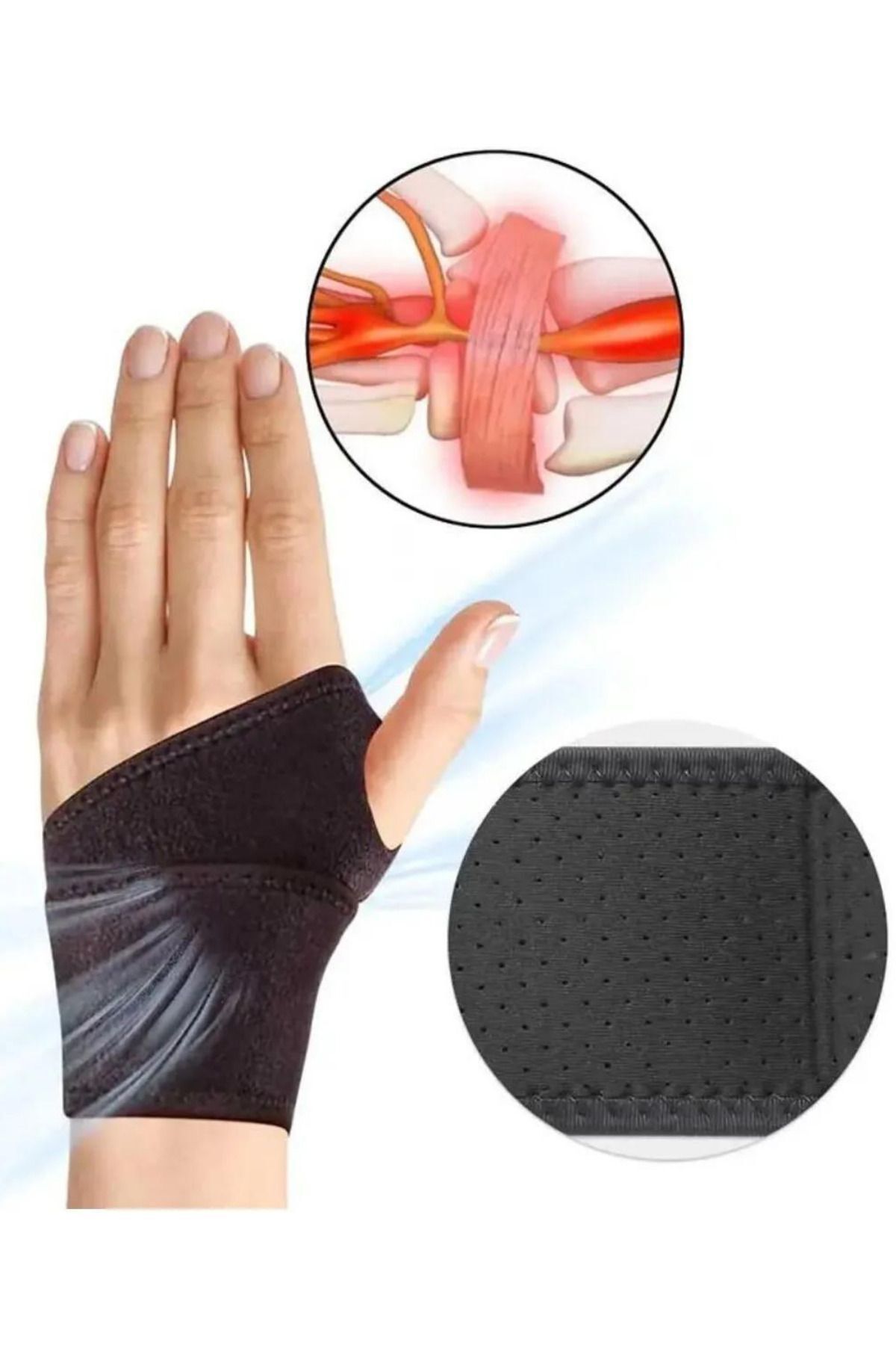 HASBY-2 PieceS Carpal TunnEl Syndrome - Right and Left Hand WriSt Splint for NervouS CompreSSion 6