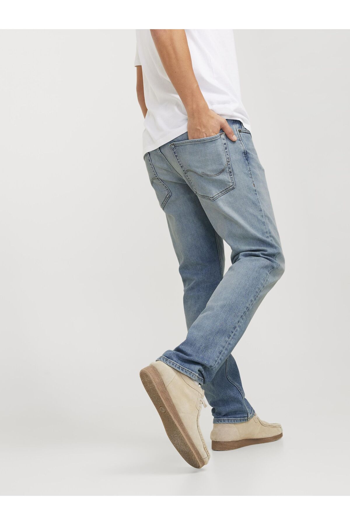 شلوار جین مردانه راسته فاق نرمال | جک اند جونز Jack & Jones 12268258 - تصویر 8