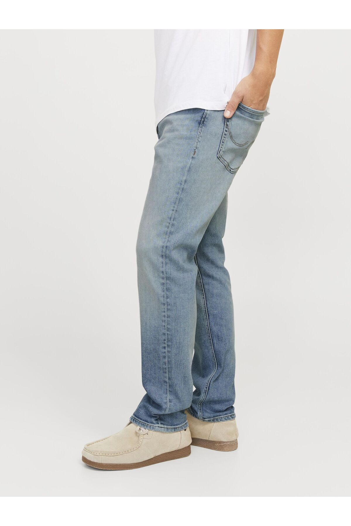 شلوار جین مردانه راسته فاق نرمال | جک اند جونز Jack & Jones 12268258 - تصویر 7