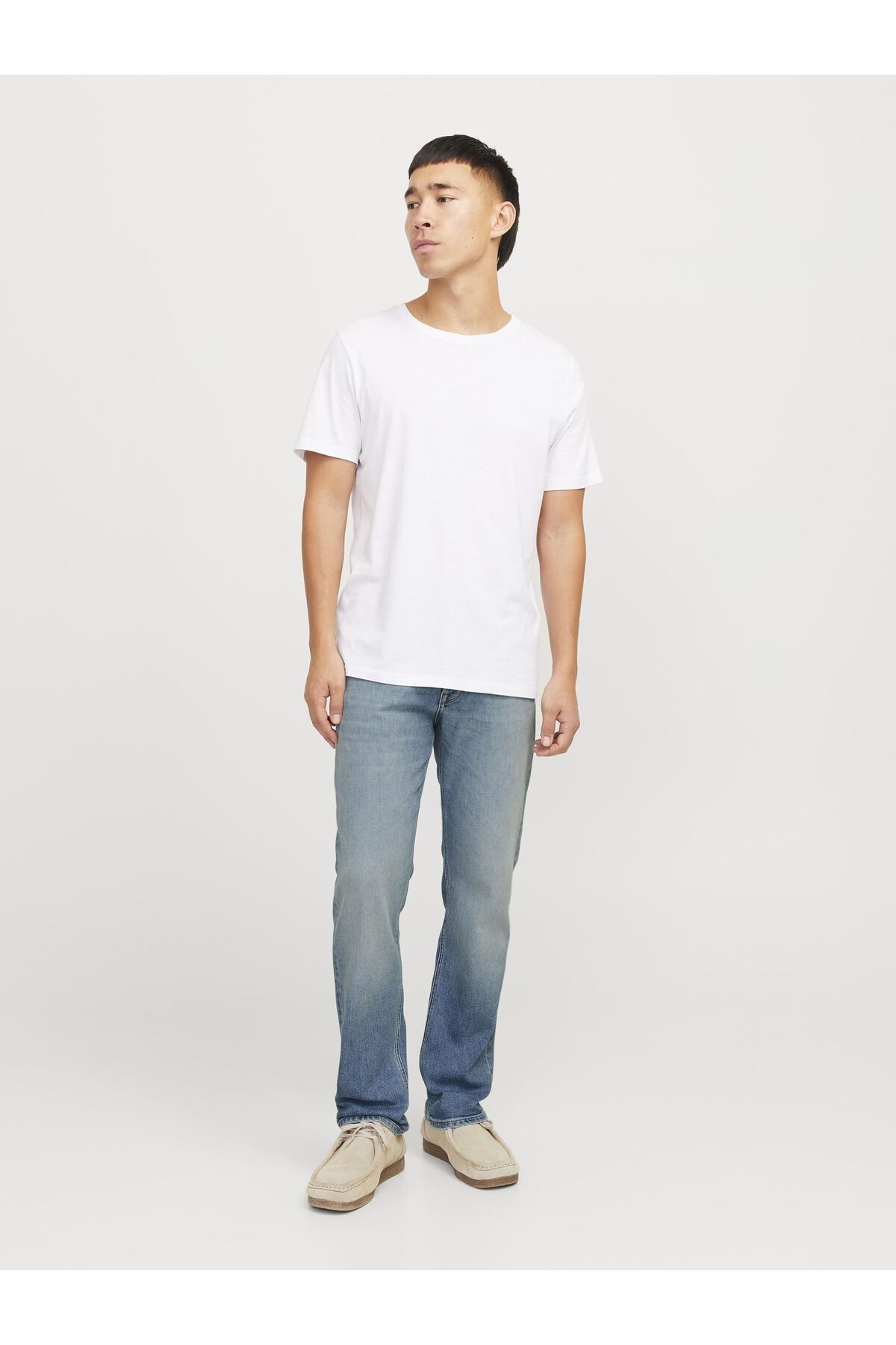 شلوار جین مردانه راسته فاق نرمال | جک اند جونز Jack & Jones 12268258 - تصویر 5
