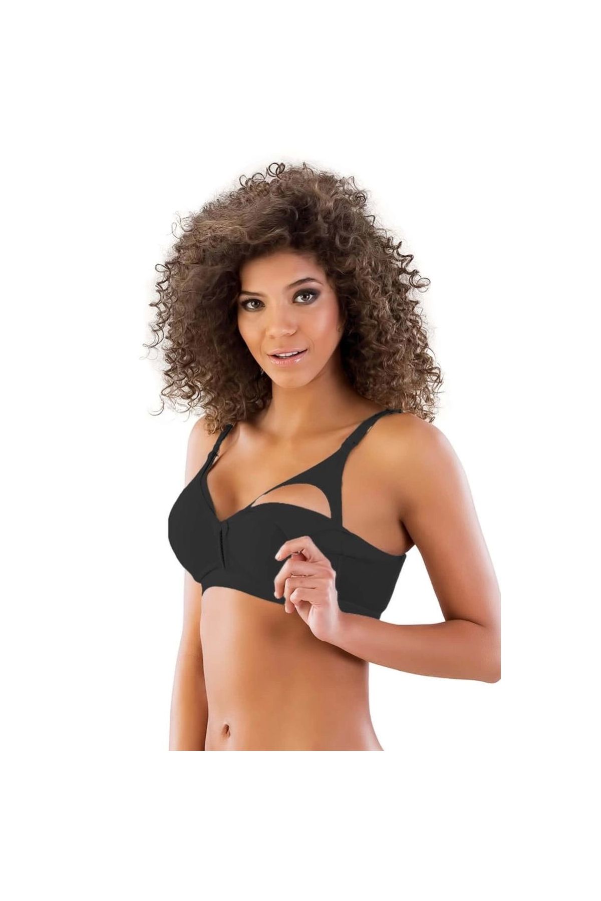 Narnuga-MODLİVE Black Emay 116 B Maternity Nursing Bra 1