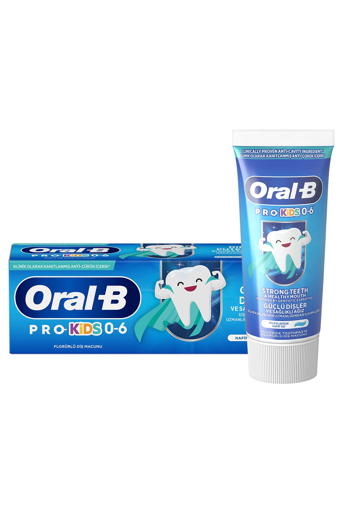 خمیر دندان قوی Oral-B Tsrm Pro Kids 50 میلی لیتری مدل جدید 985448