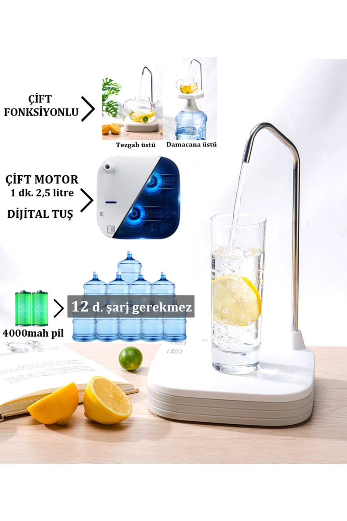 WATERTOUCHMATİC Çiftmotorlu Çift Pilli