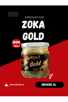 ZOKKA Gold Special Ballı Kırmızı Ginsengli Macun Yüksek Enerji 230 gr