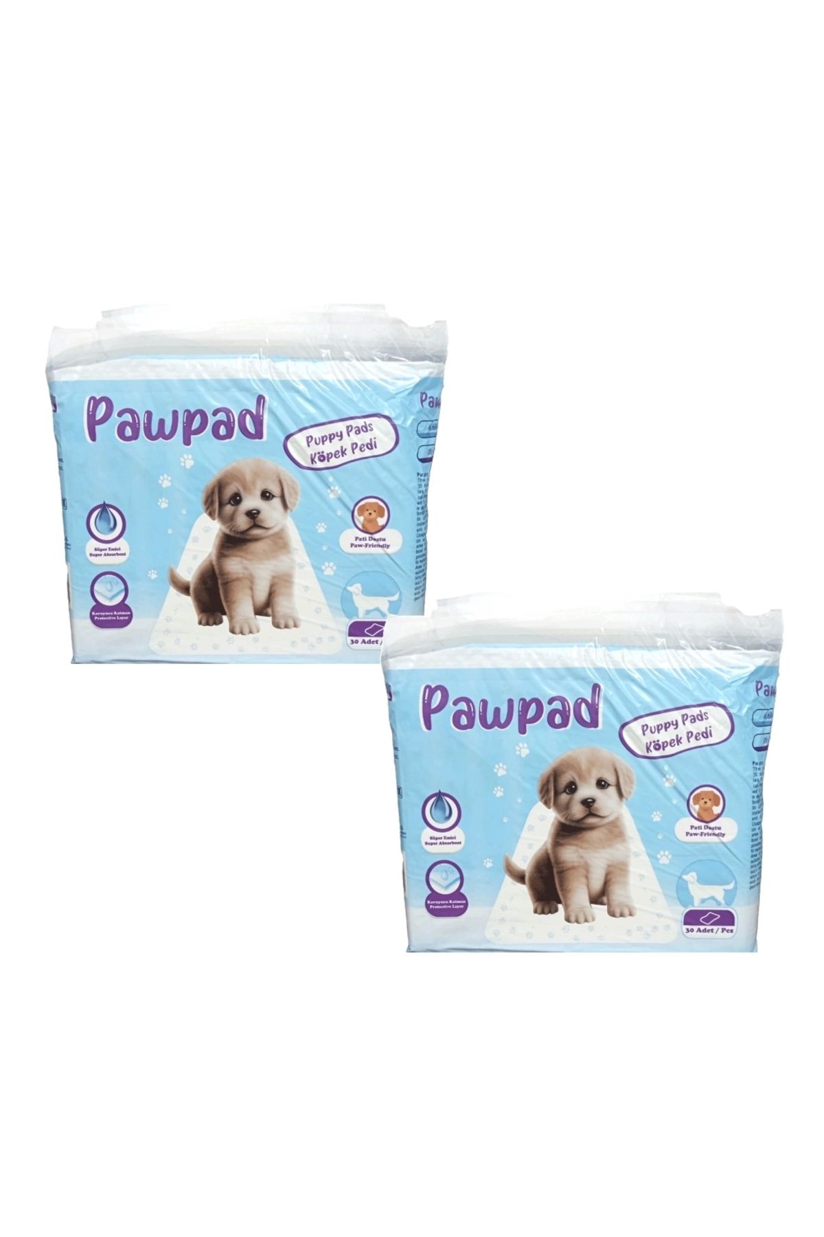 Paw Pawpad Kedi Köpek Tuvalet Eğitim Pedi 60x90cm 60 Adet - 2 Paket