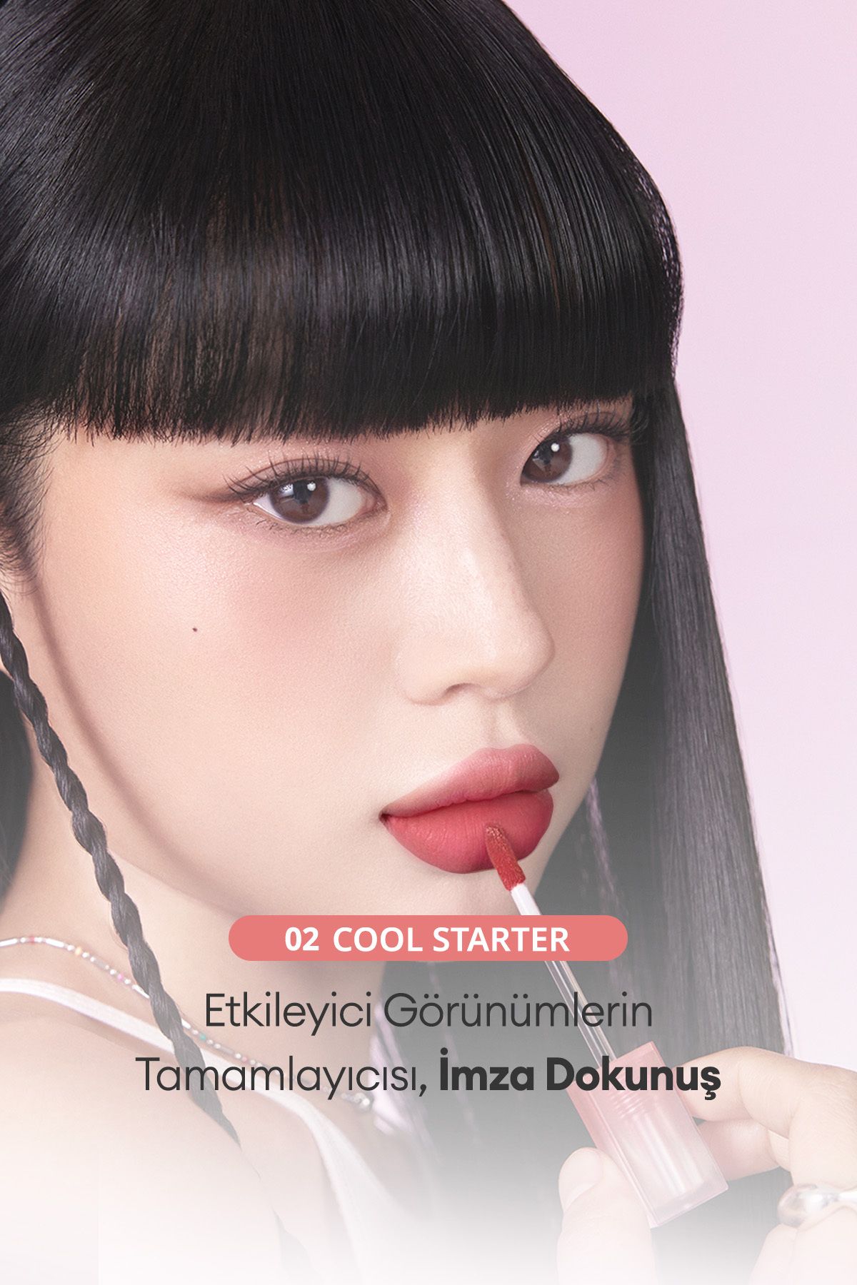PERIPERA-Peripera over Blur Tint - Tint That Provides Smooth Mat for All Day (002 Cool Starter) 8