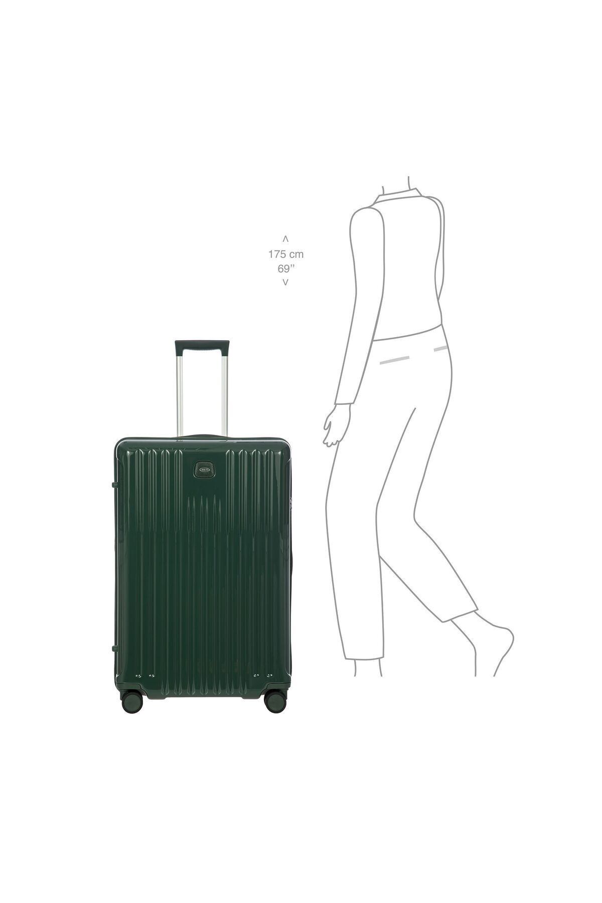 Bric's-Positano 4 Rollwagen – 78 cm Dehnfalte 6