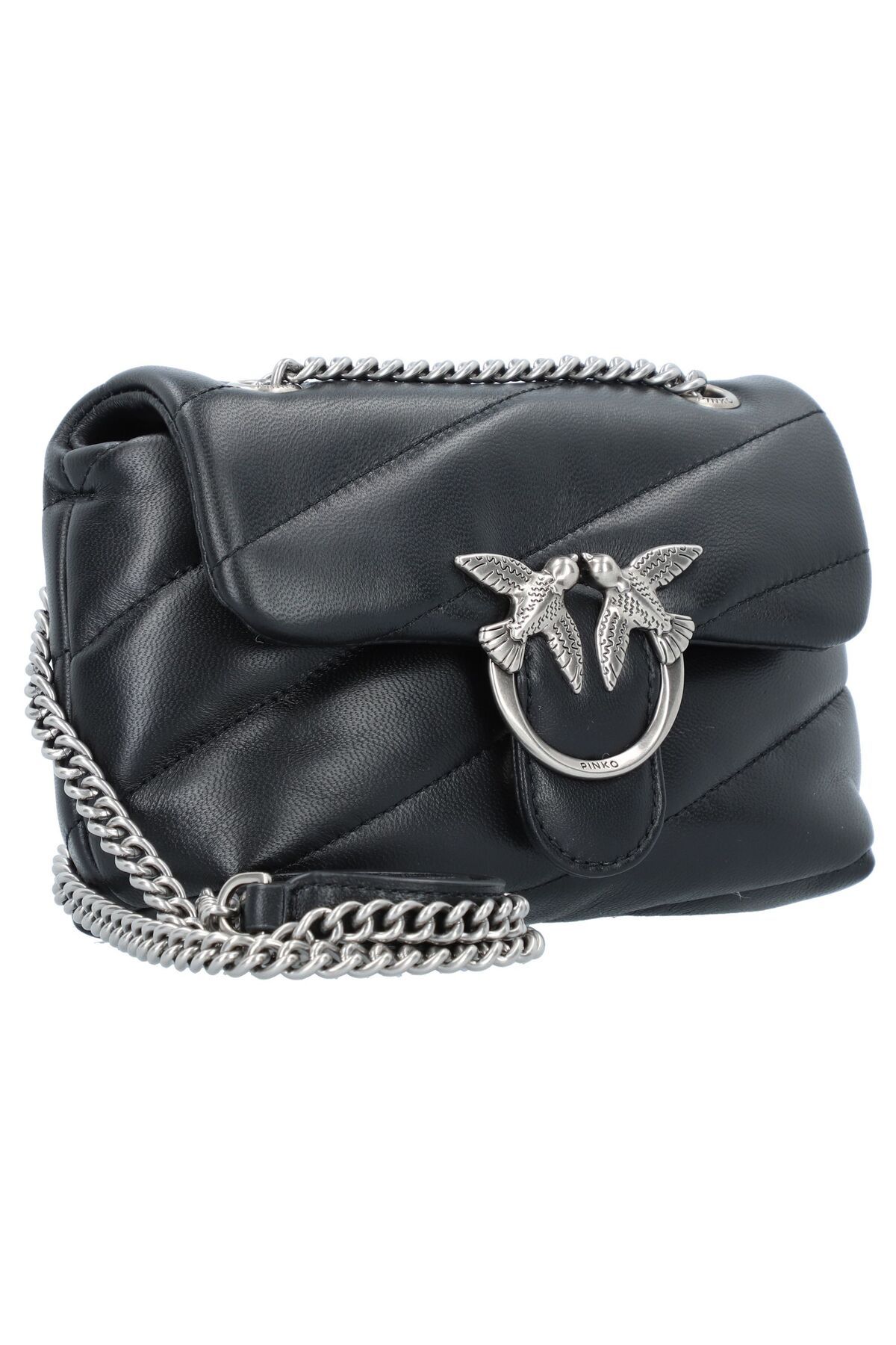 PİNKO-Love Baby Umhängetasche Leder 18 cm 2