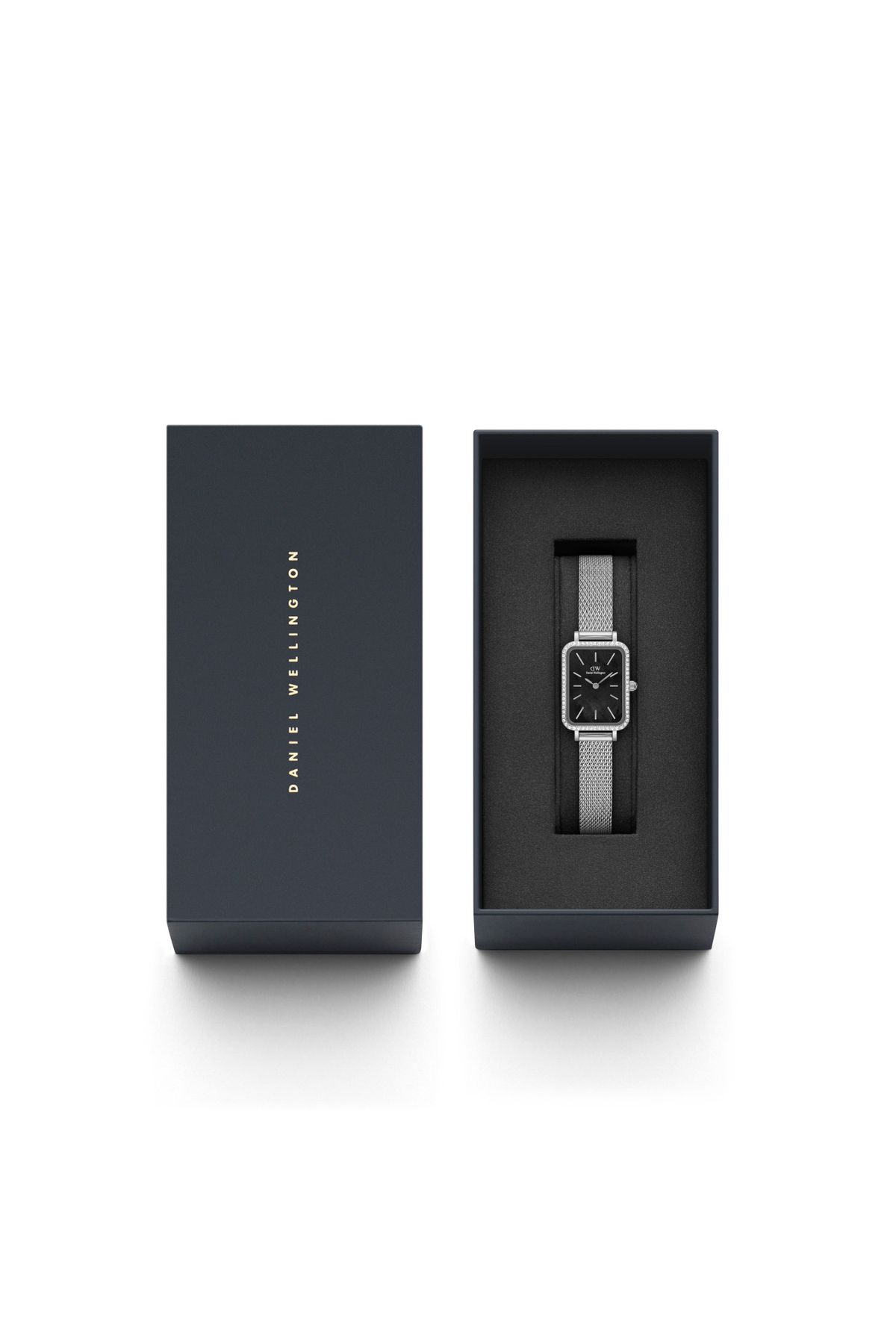 Daniel Wellington-Petite Quadro Damen Uhr Silber Dw00100667 4