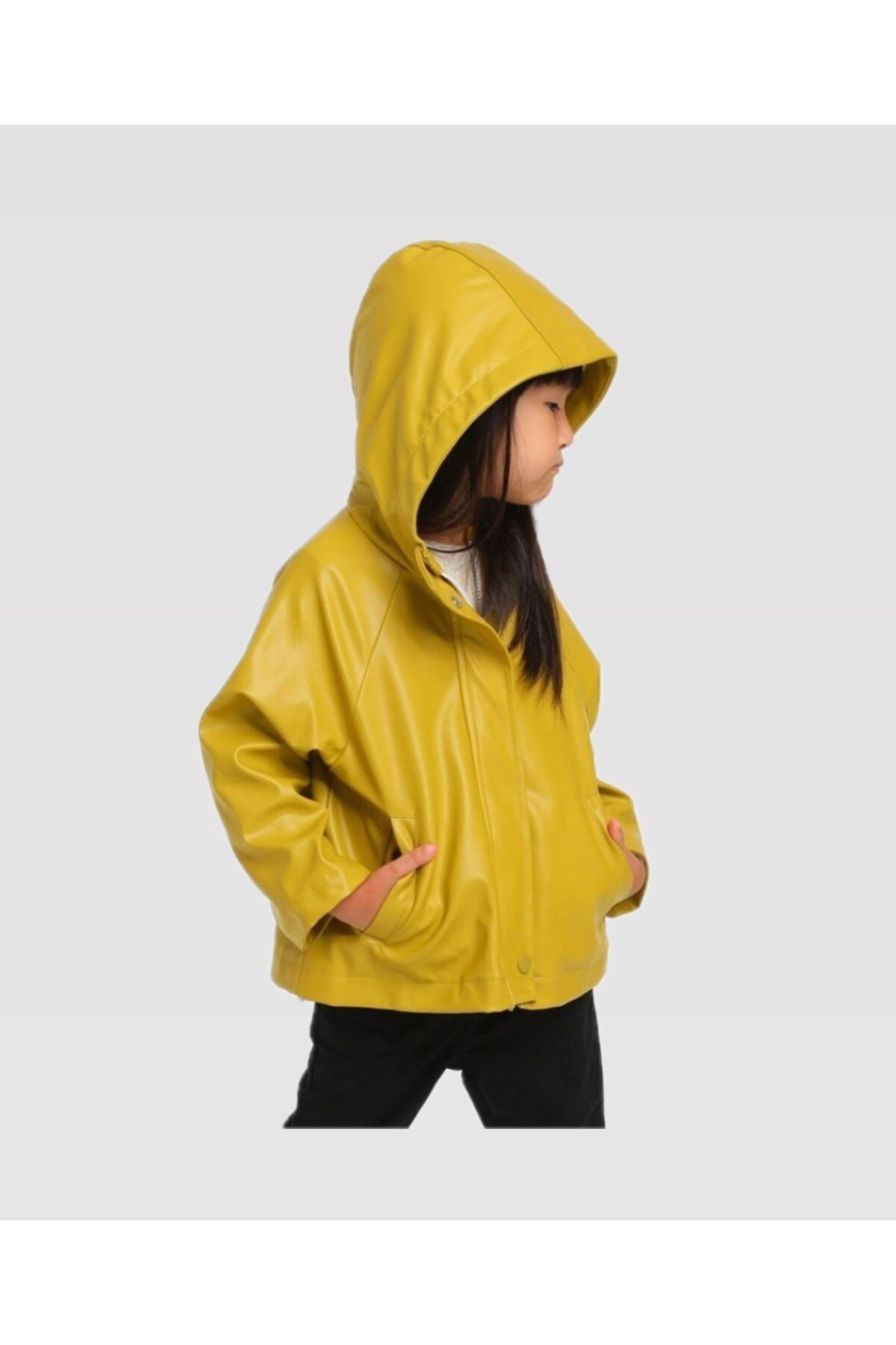 MnKids Unisex Su Geçirmez Yağmurluk fotoğrafı 3 (önizleme)