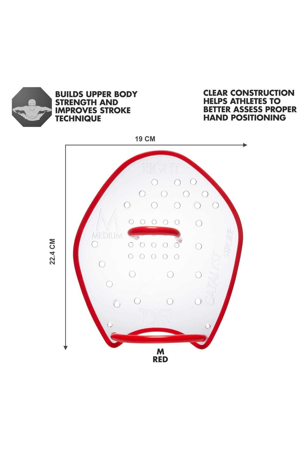TYR-Catalyst Stroke Swim Training Paddles | Medium | Swimming Paddles | Swim Training 3