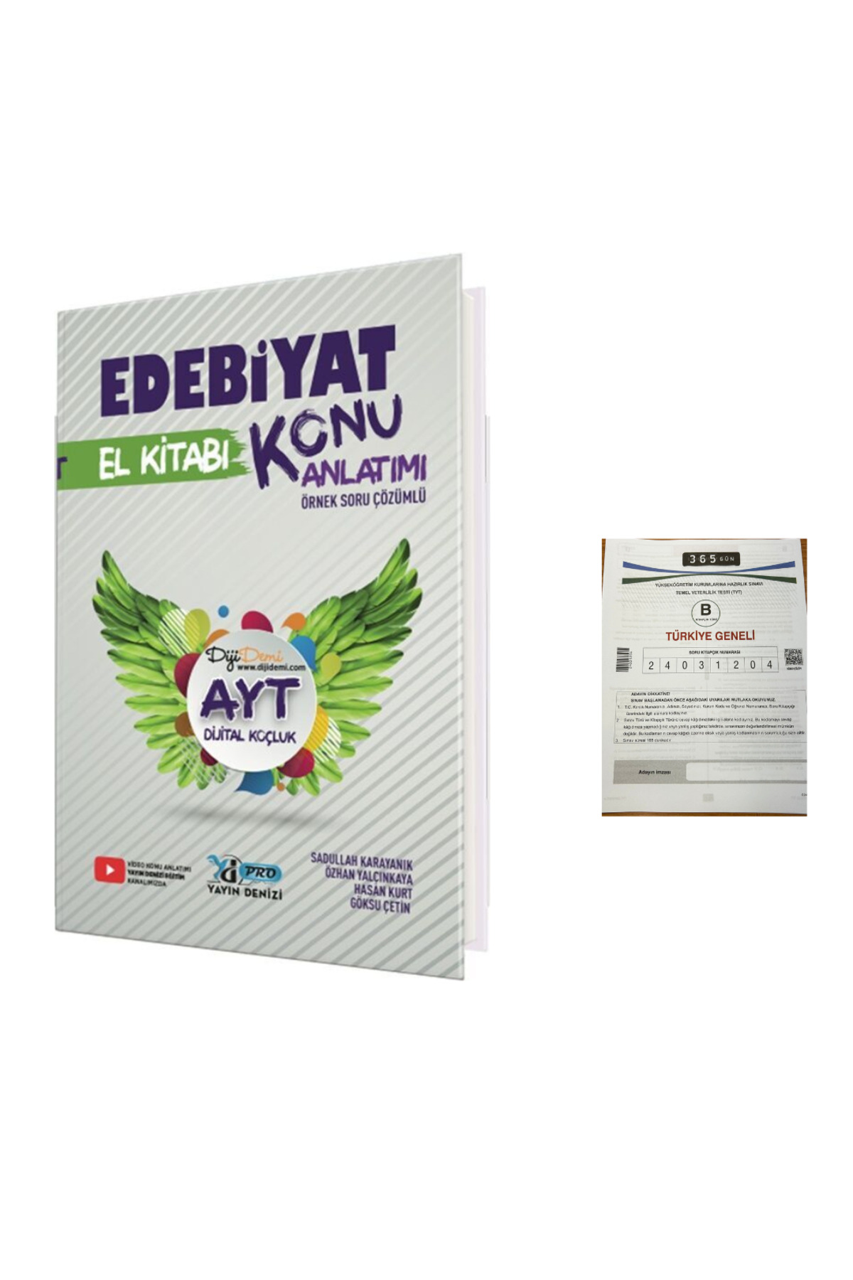 Acil Yayınları Yayın Denizi AYT Edebiyat Pro El Kitabı + TYT Deneme ...