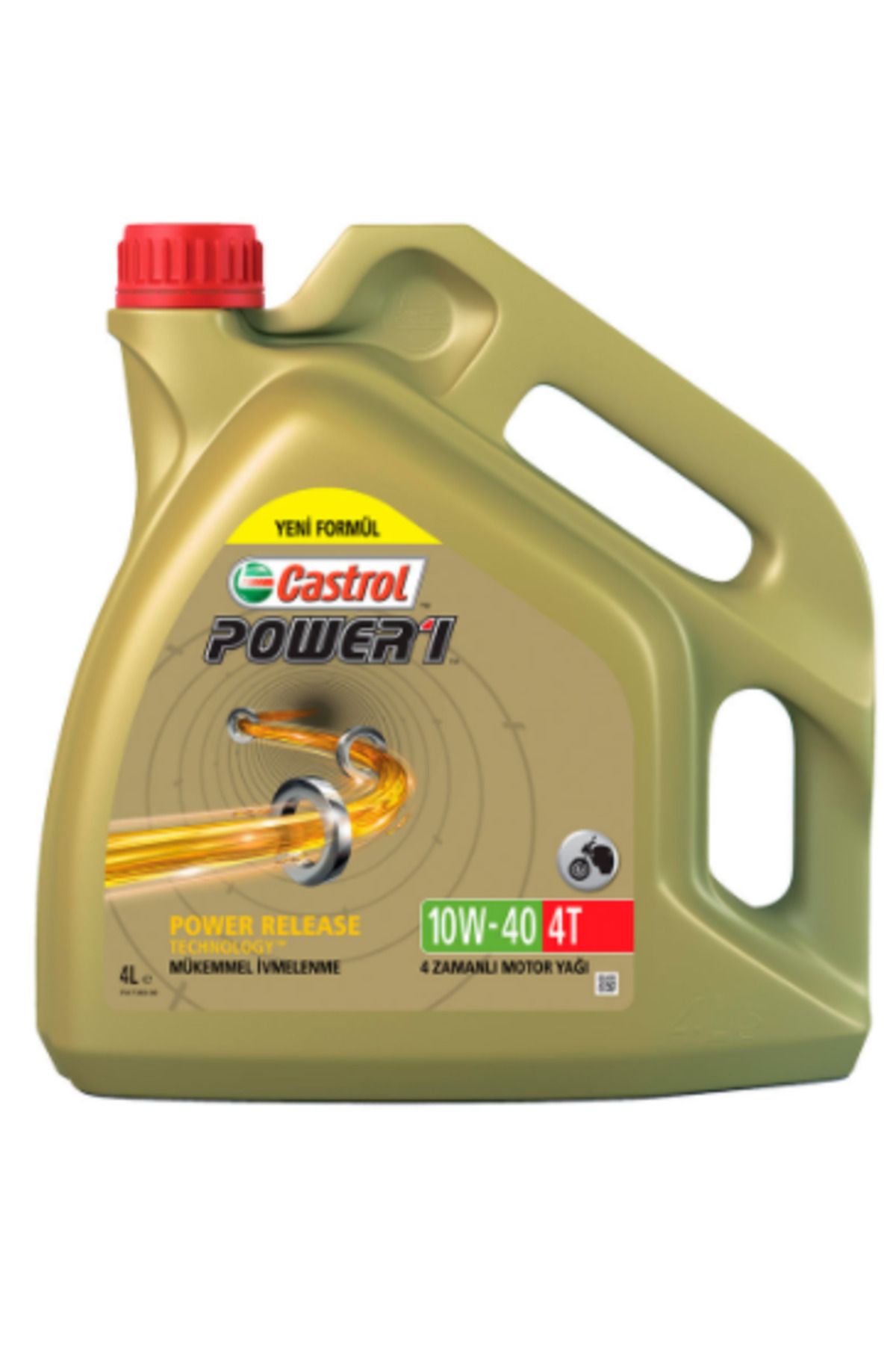 CASTROL Power 1 4t 10w-40 Motosiklet Yağı 4l