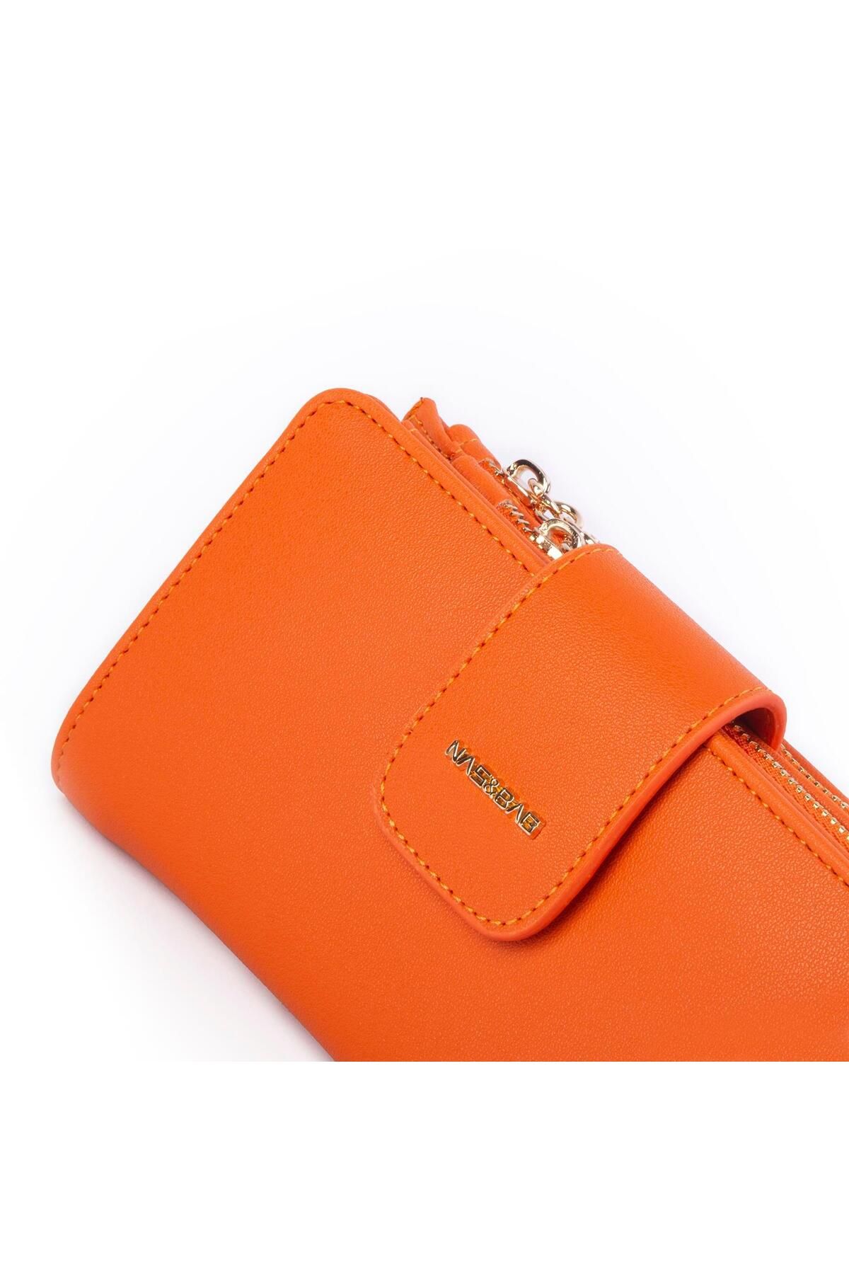 Nas Bag-Orange Dona Women's Horizontal Wallet 4