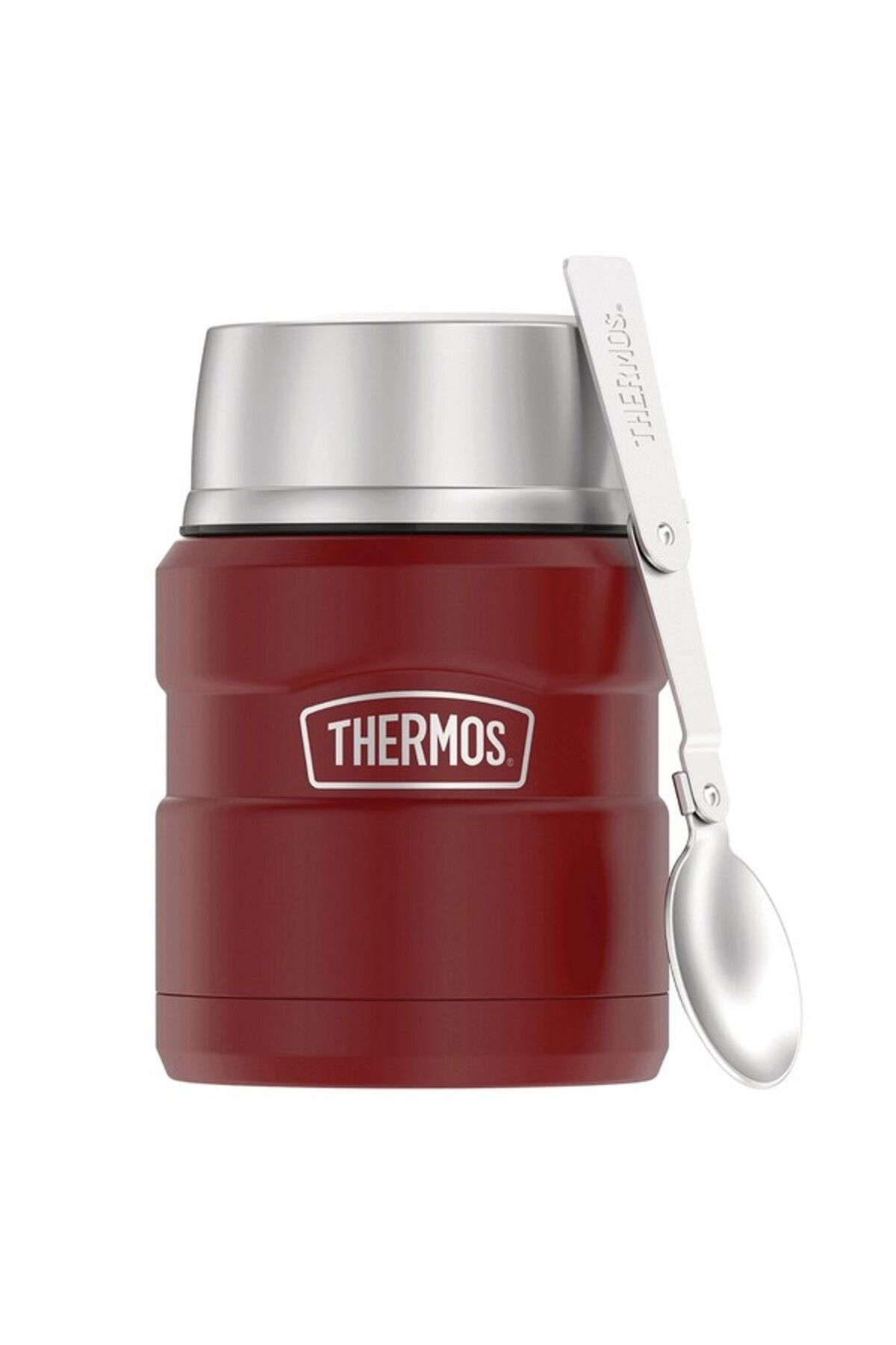 Thermos-Vacuum Insulated Stainless Steel Food Jar with Spoon 16oz 3
