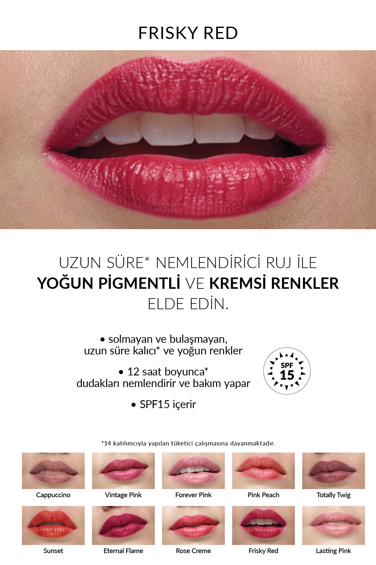 رژ لب استایلو - قرمز شاداب Avon