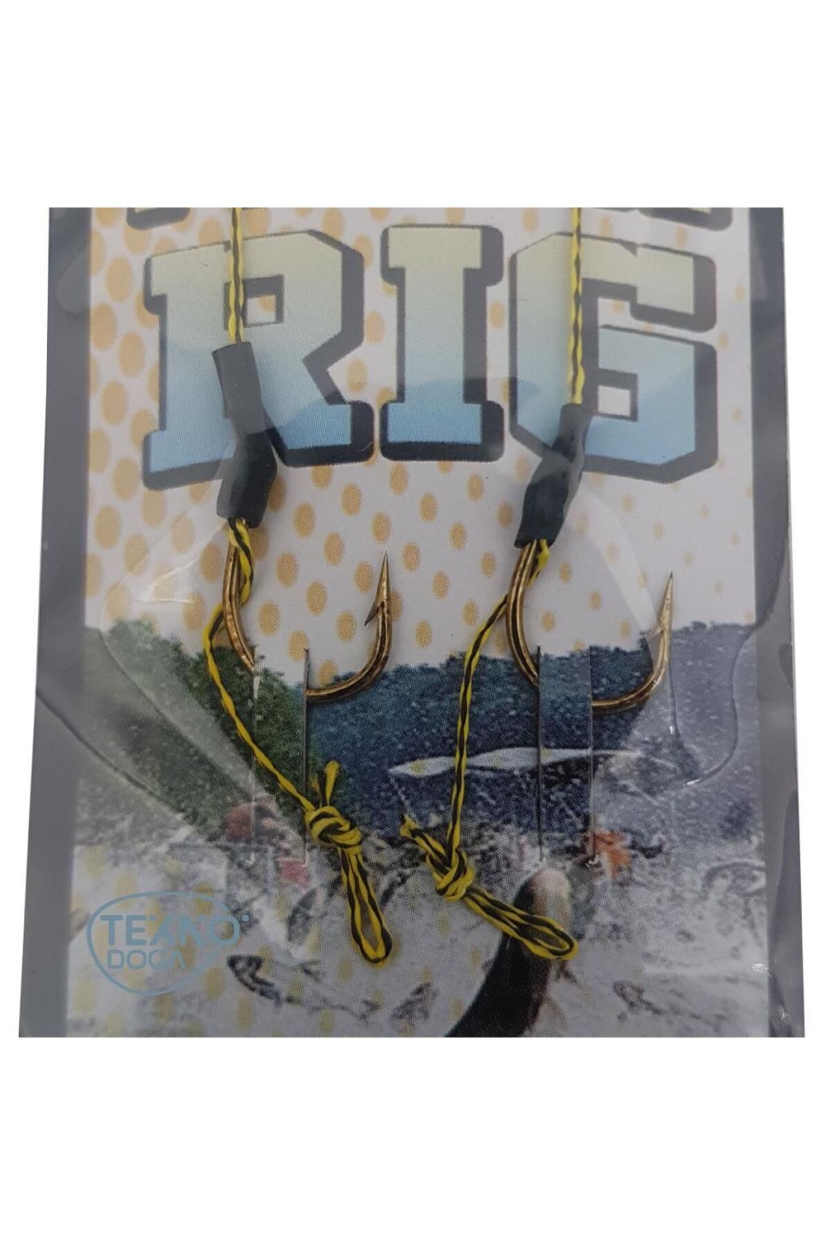 ست چوب ماهیگیری RIG تیم آماده 2 قطعه EFFE
