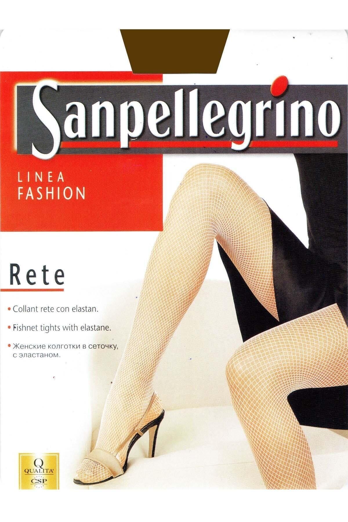 İtalian Sanpellegrino İtalian Sanpellegrino Kadın Siyah Kilotlu File Çorap