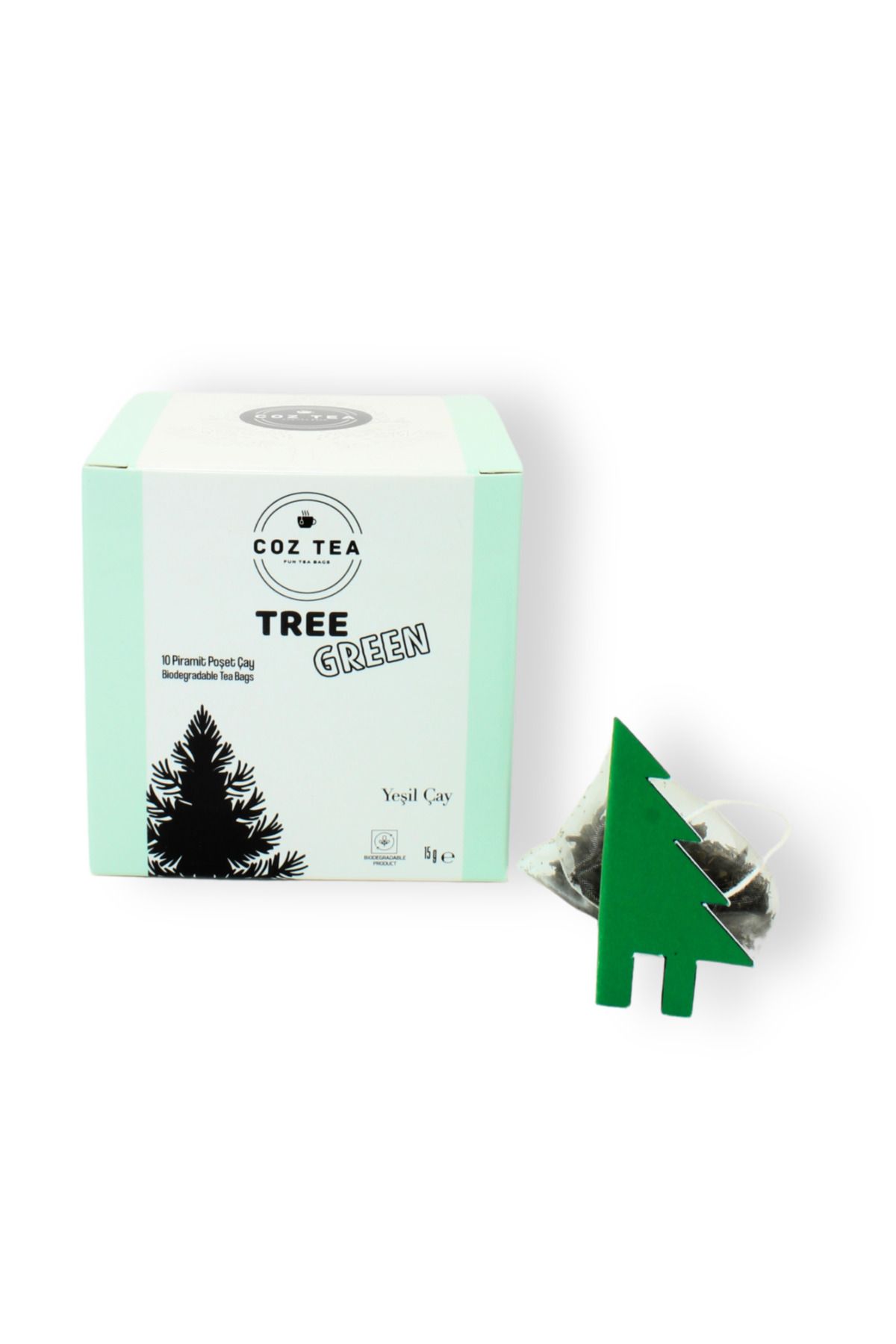 COZ TEA TREE GREEN Piramit Poşet Yeşil Çay