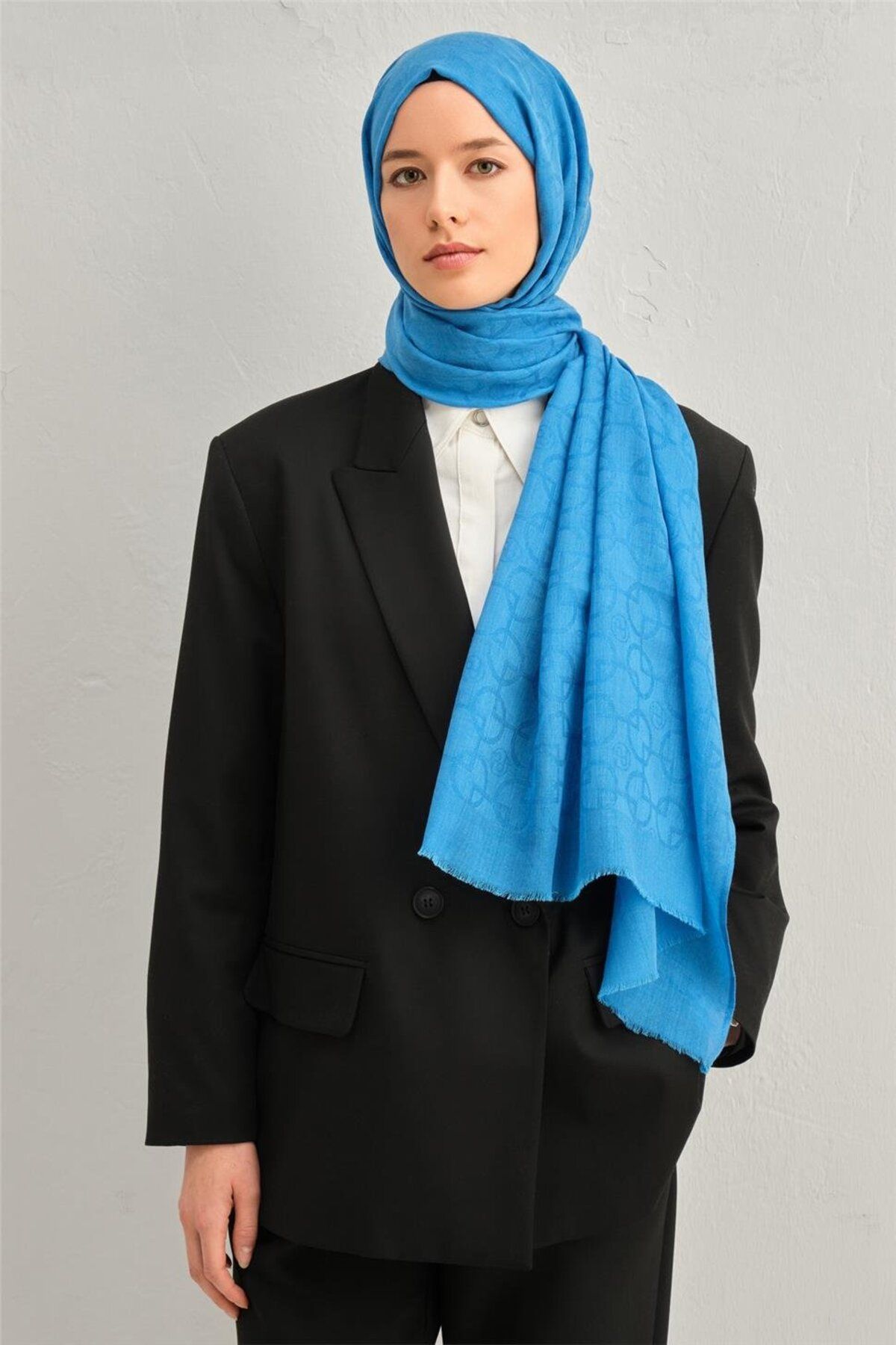 Armine-Shawl - Blue 1