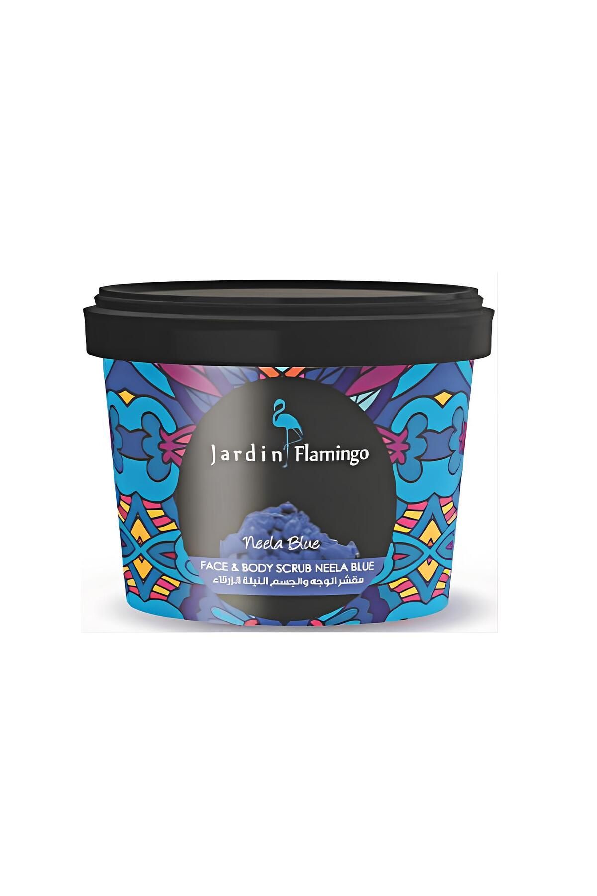 JARDİN FLAMİNGO Yüz Ve Vücut Face Body Scrub Neela Blue 400g