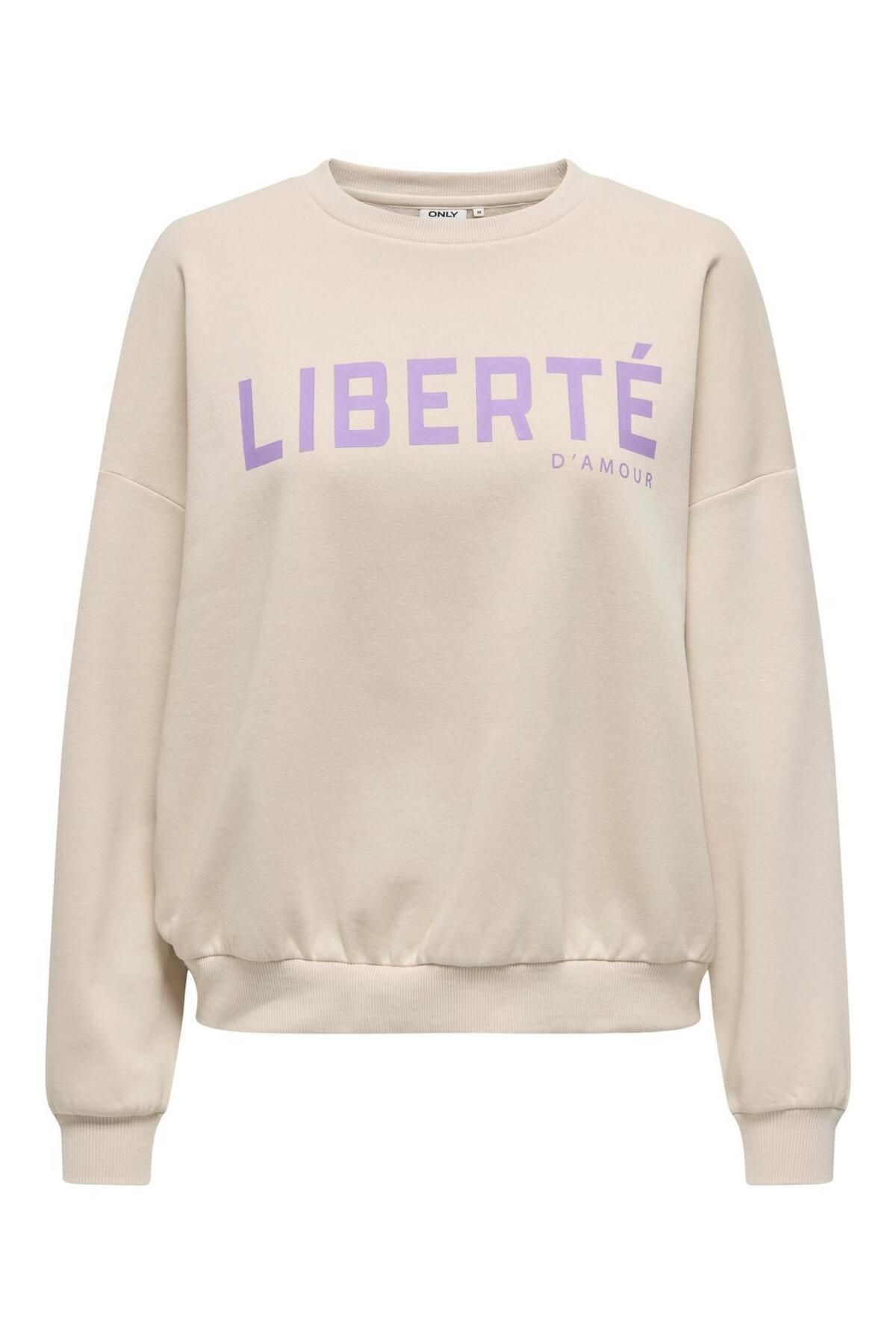 ONLY-ONLHANNAH L/S O-NECK PRINT BOX CS SWT 1