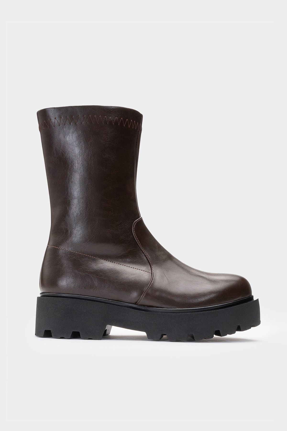 LuviShoes-Rush hnědé dámské boty 4
